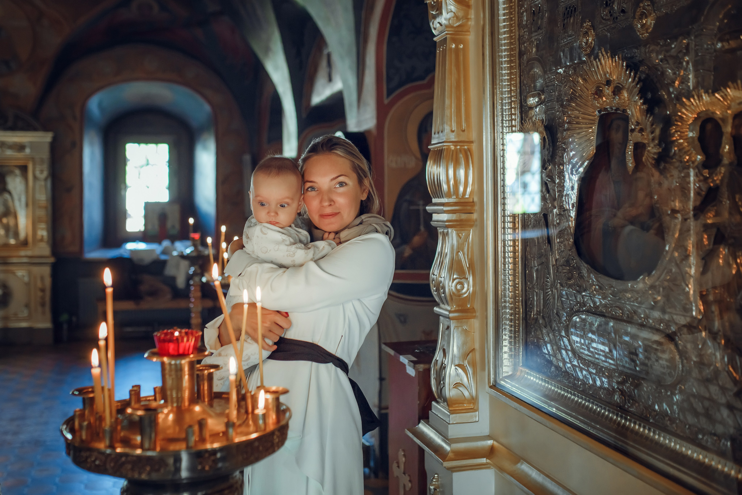 Крещение Эрика. Фотограф на Крещение, семейный фотограф в Москве