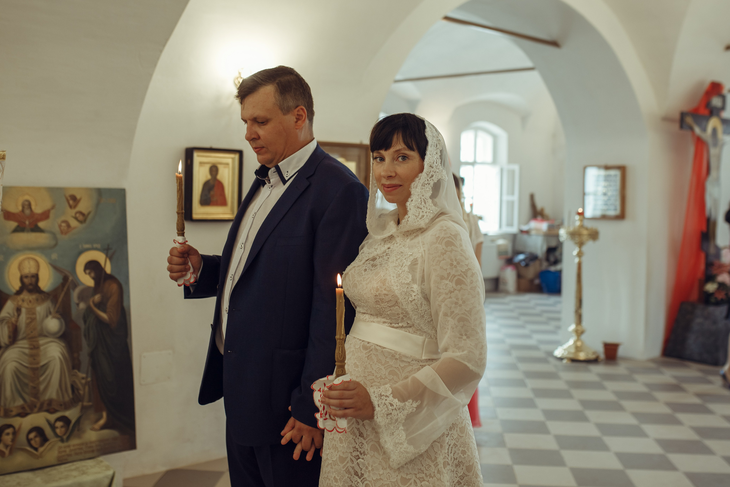 Венчание Оксаны и Дениса. Фотограф на Крещение, семейный фотограф в Москве