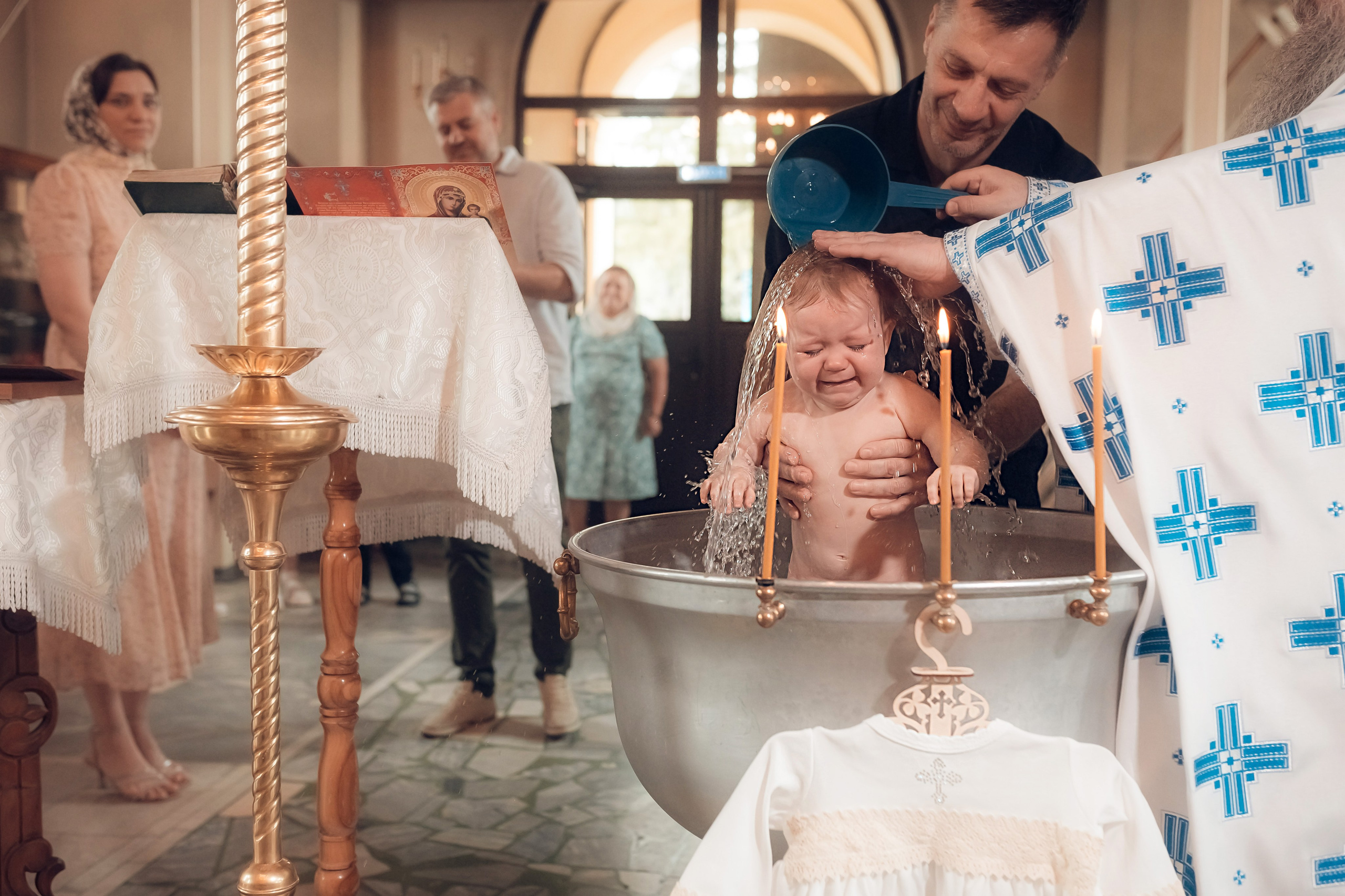 Таинство Крещения Ксении. Съемка Таинств Крещения Венчания, детские и семейные съемки в Пензе