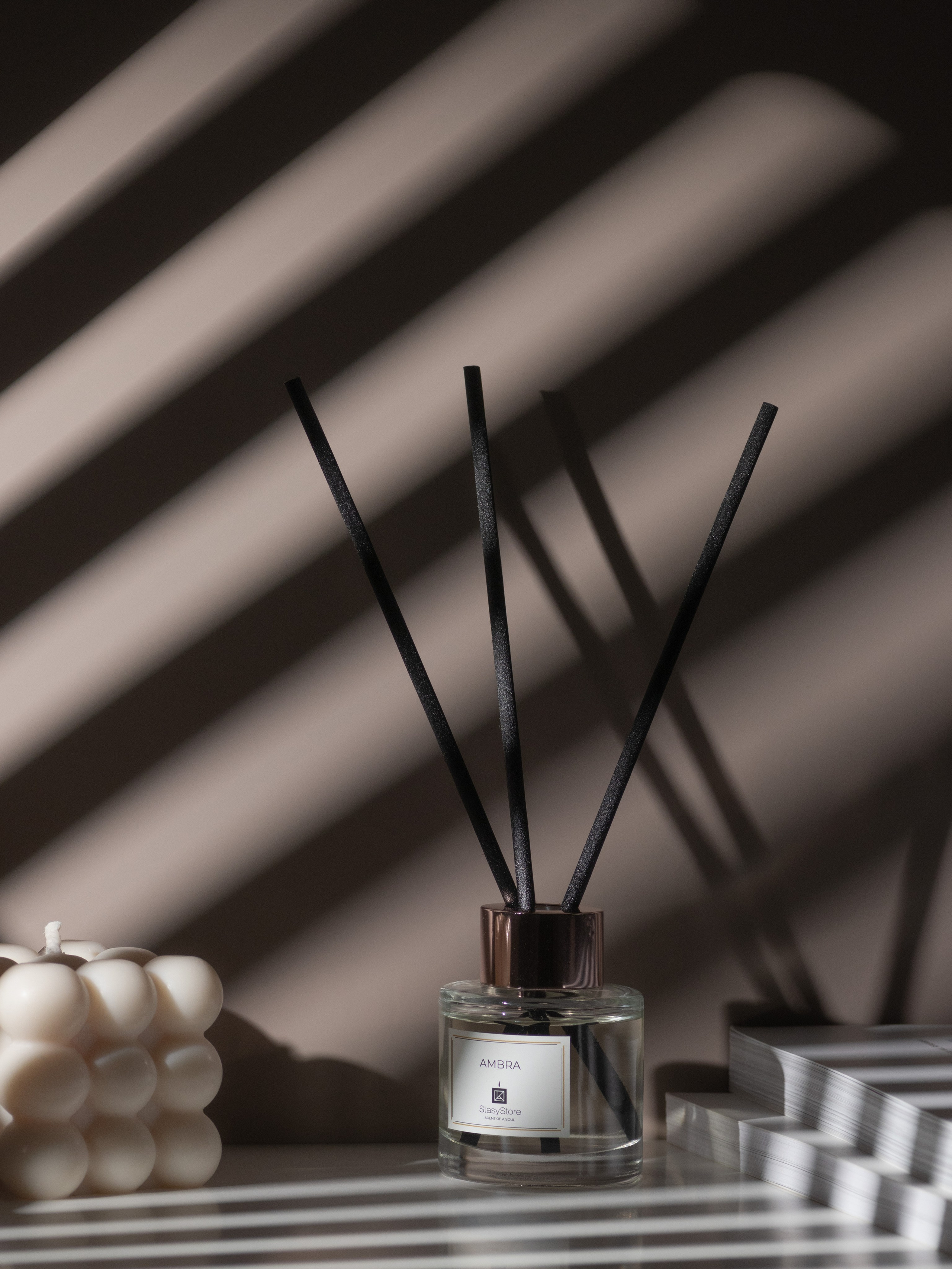 Съемка свечей и диффузора. Предметный фотограф Северова Екатерина | Профессиональная предметная съёмка фото и видео в Санкт-Петербурге