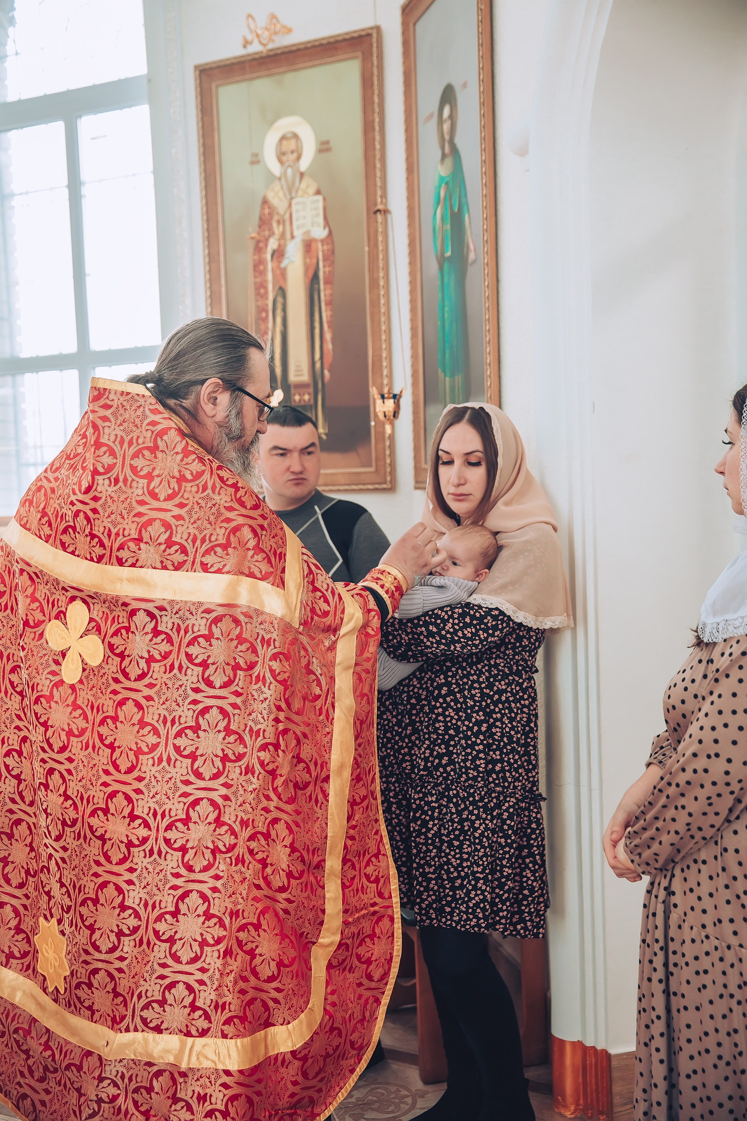 Крещение Анастасии. Школьный и детский фотограф Старожилово