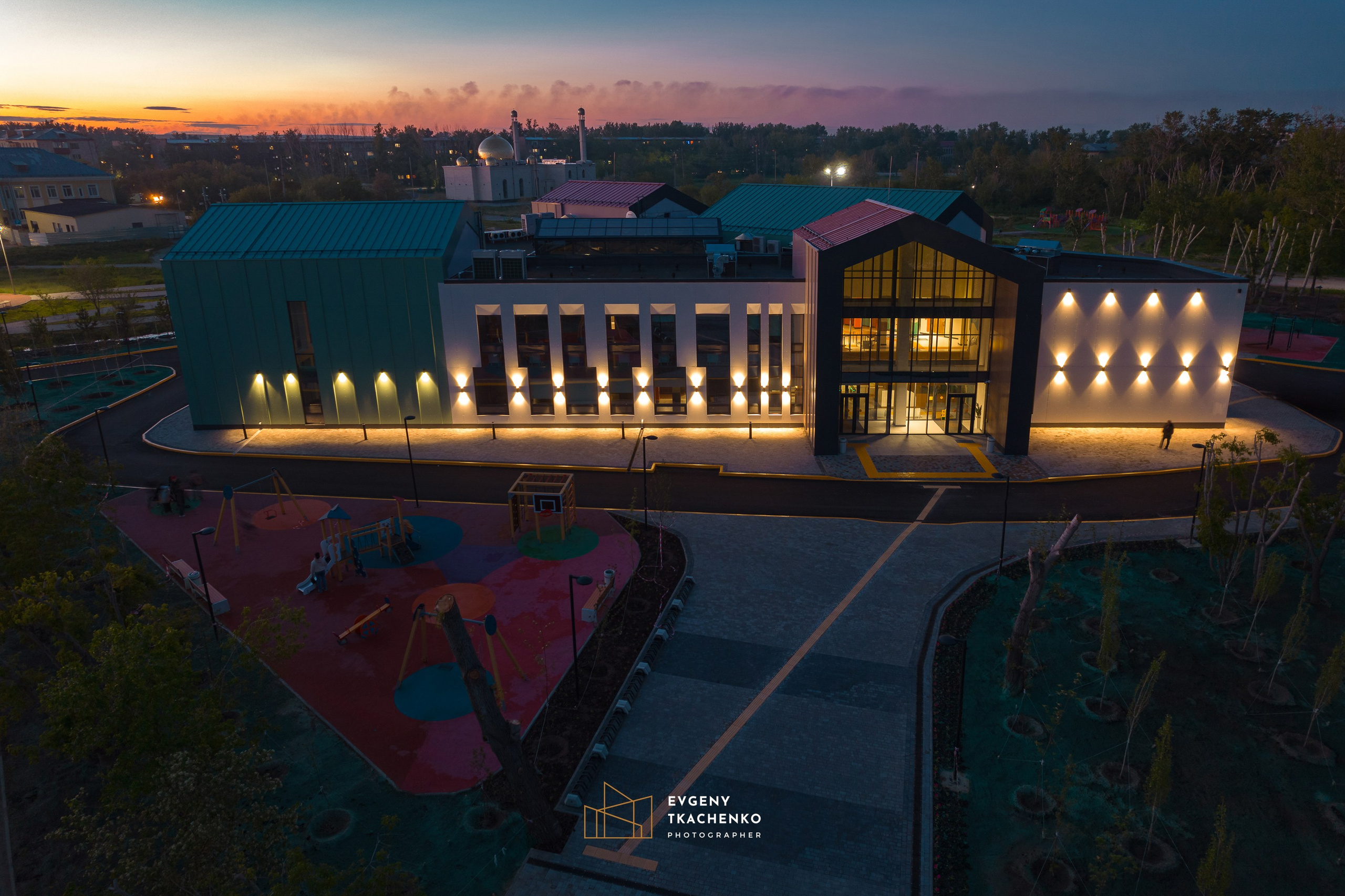 Дворец творчества Kausar. Архитектурный и интерьерный фотограф в Казахстане