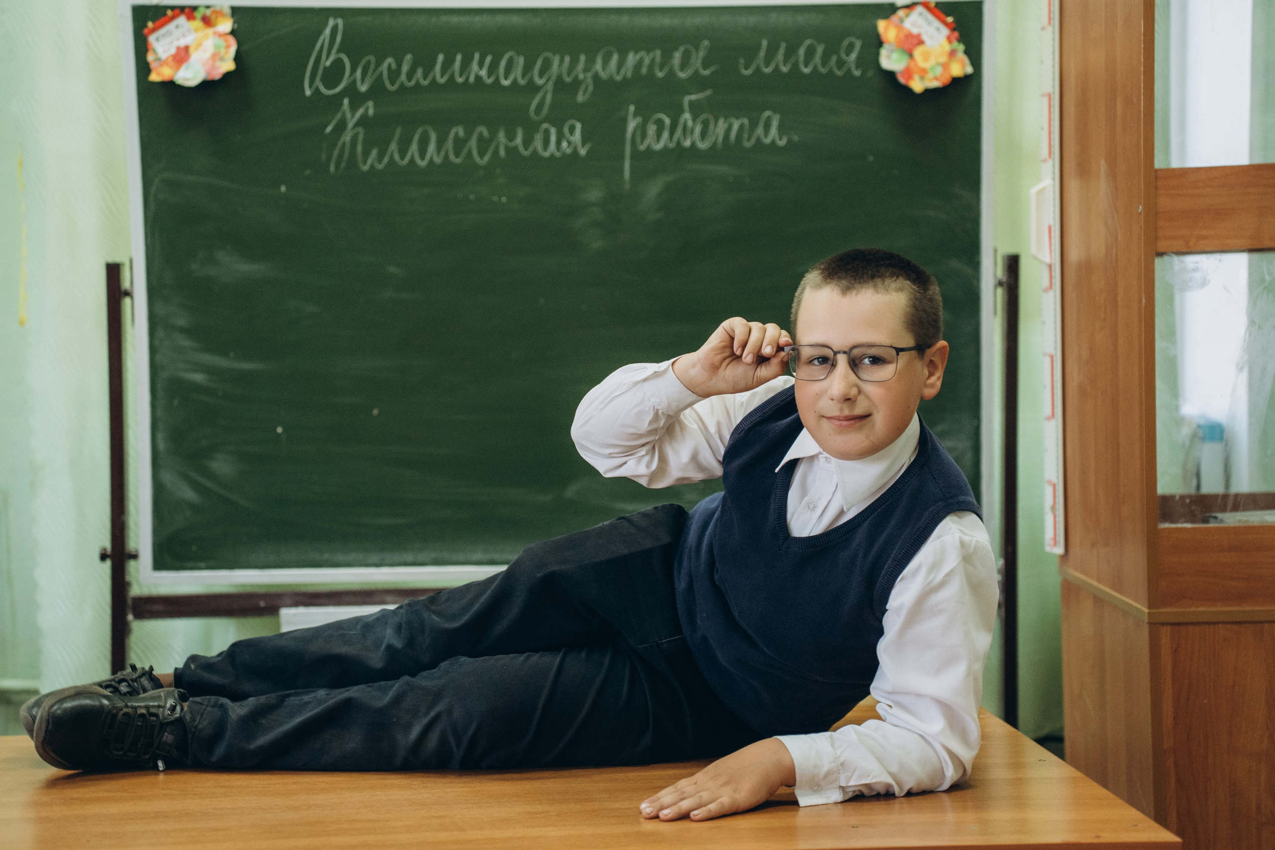 Школа, 4 класс. Семейный фотограф • Домашние съемки в Нижнем Новгороде