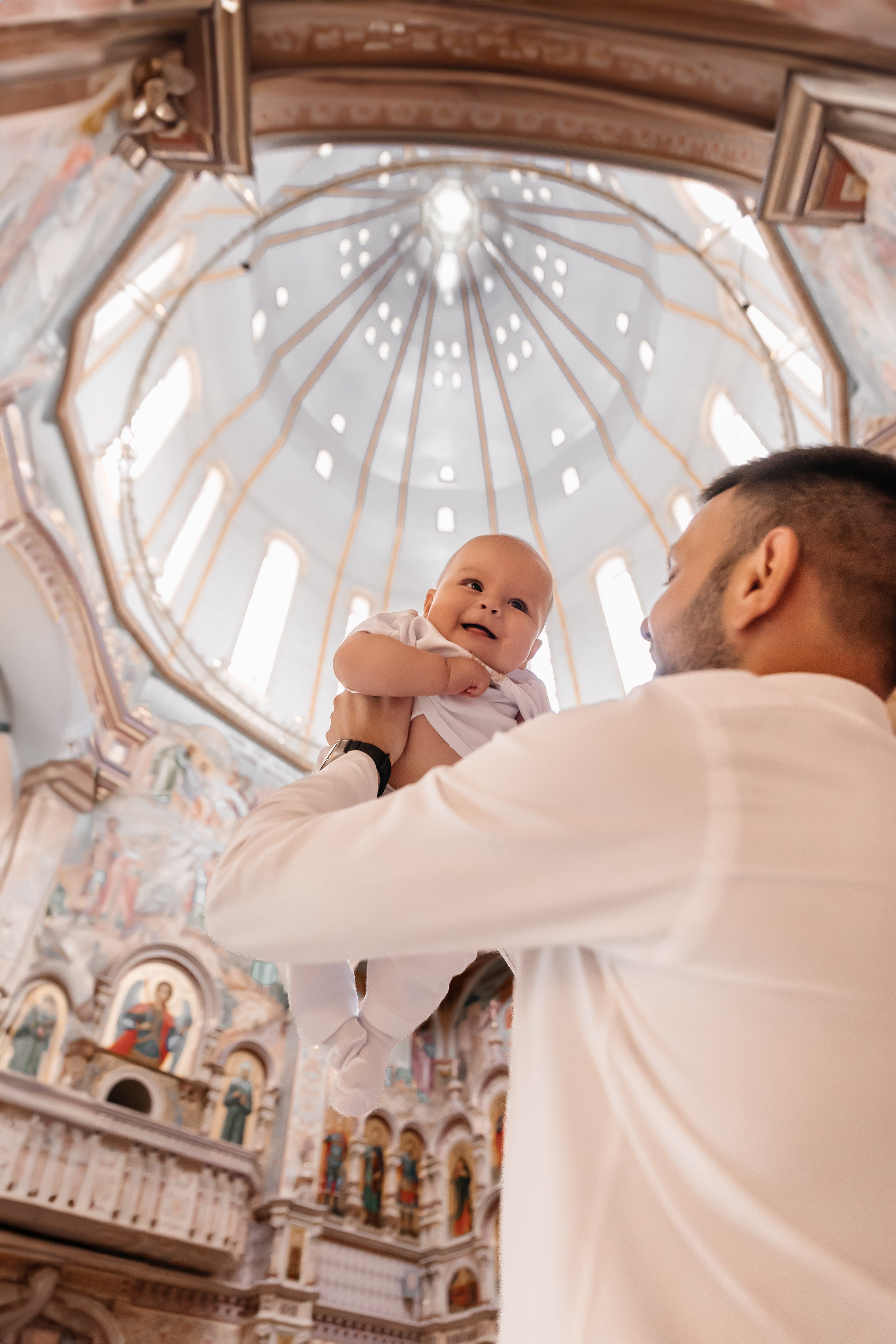 Крещение Амира. Семейный фотограф Минск Усова Ольга