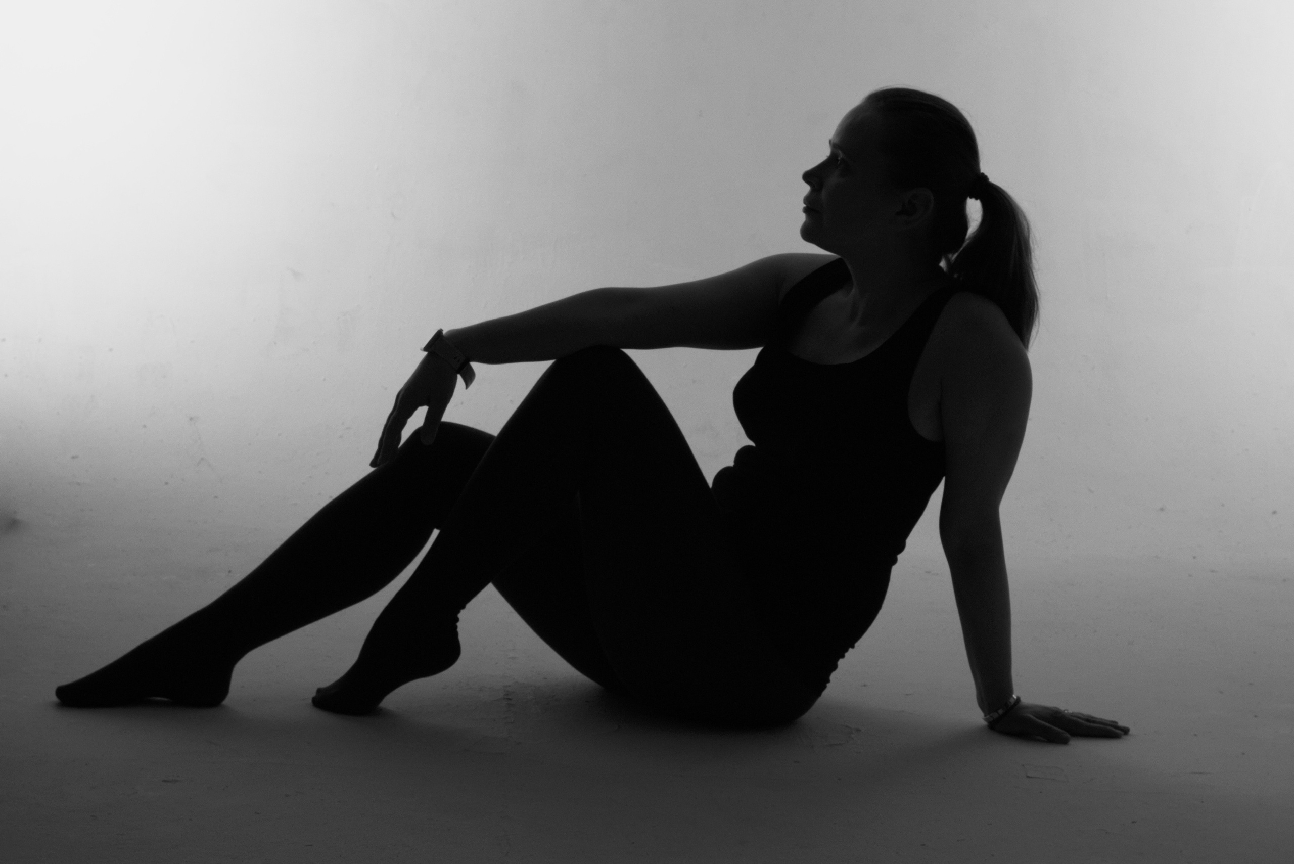 Игра с тенью чб. Мир глазами Саши Д