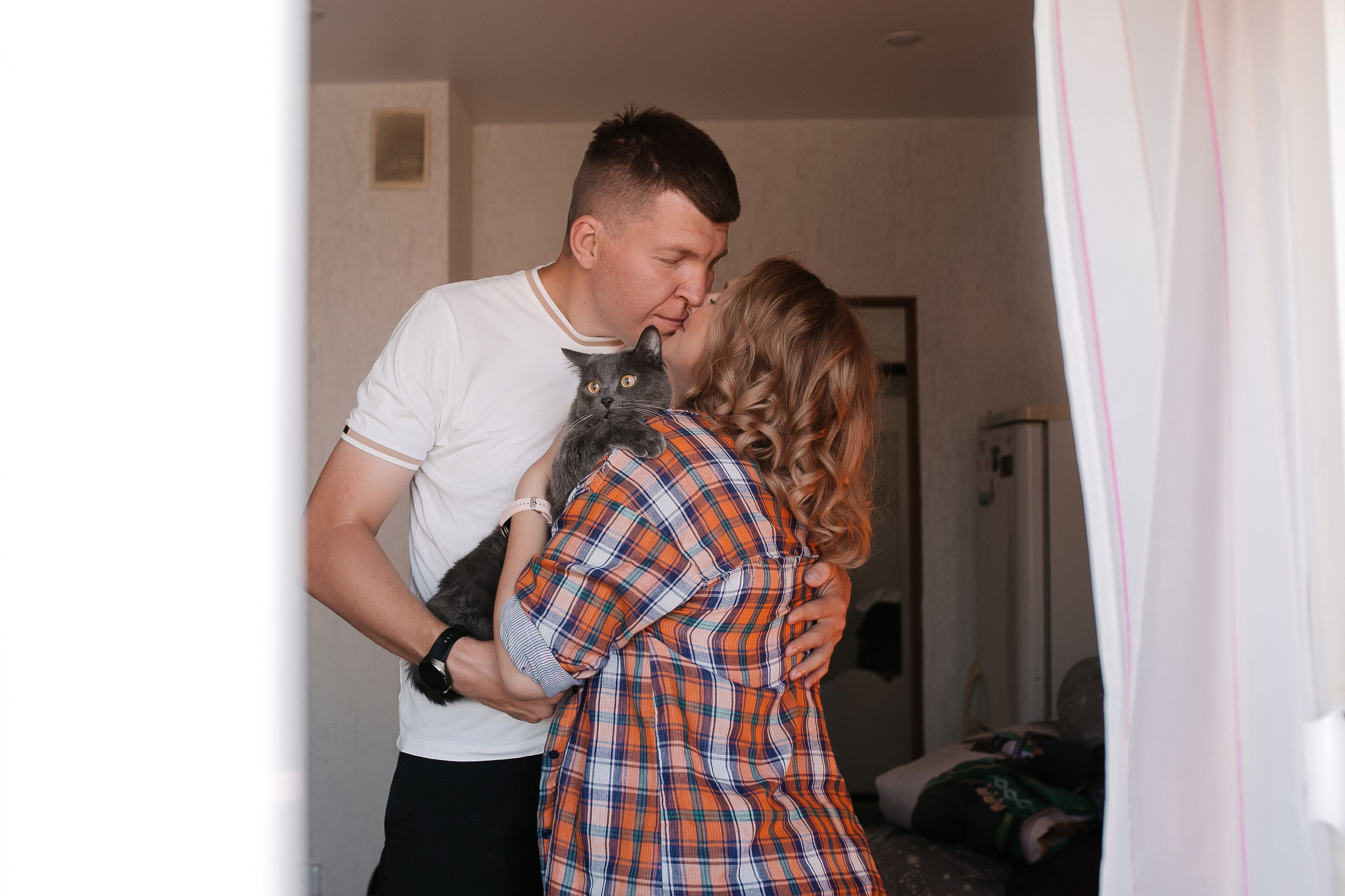 Дарья, Артем и котики все ждут. Свадебный, семейный и детский фотограф в г. Абакан респ. Хакасия Любов