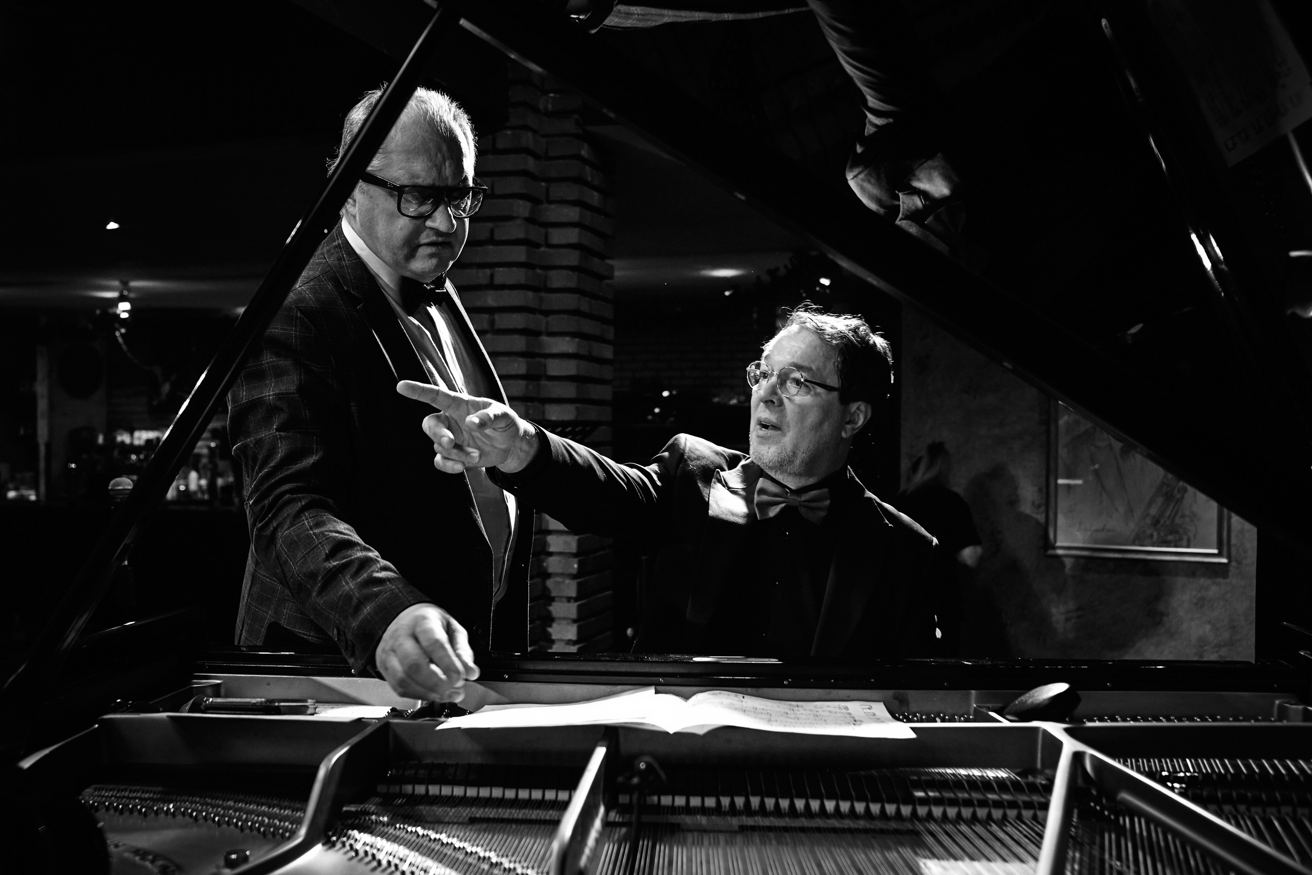 Бэкстейдж для джазовой группы «4 Brothers». Главная