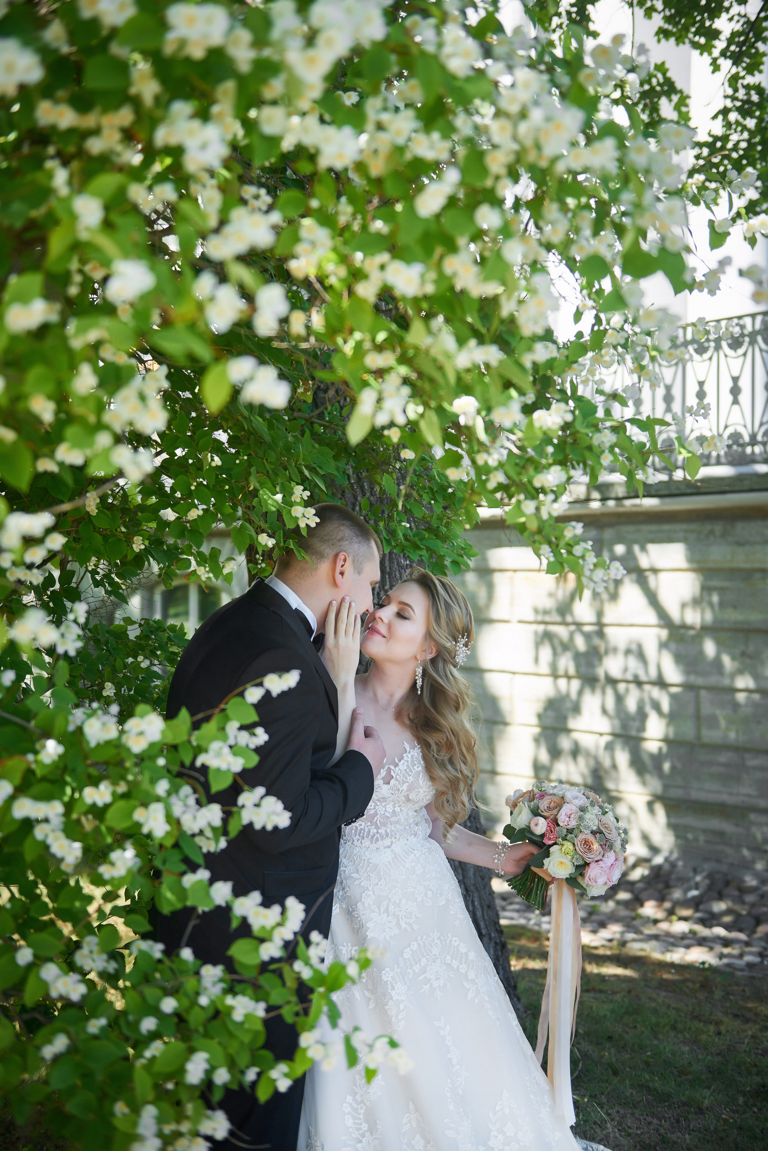 Юлия и Антон (Первый Дворец Бракосочетания, прогулка на Елагином острове). Портретный, семейный и свадебный фотограф в Санкт-Петербурге и в Пушкине Ширяев Денис