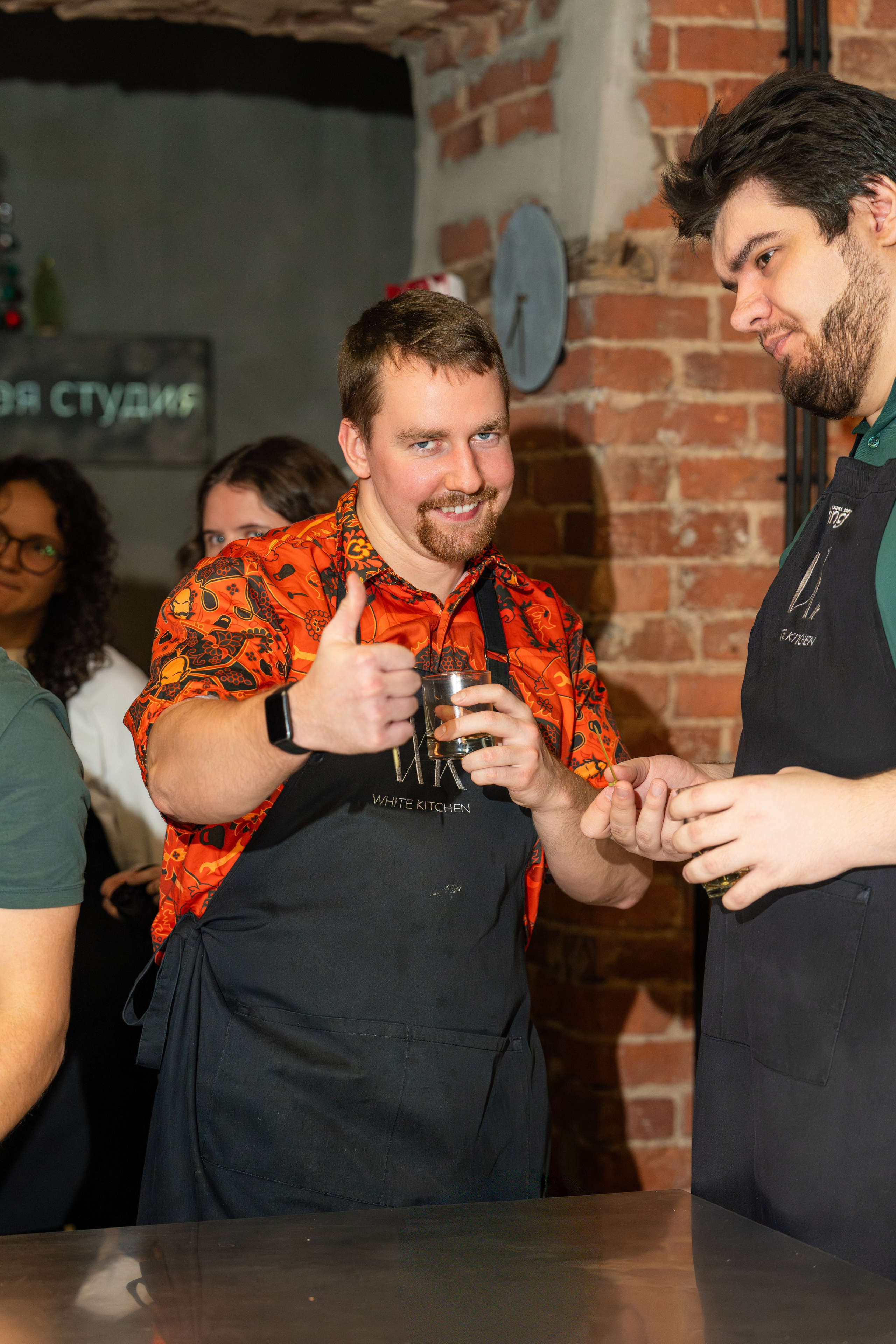 Корпоратив в кулинарной школе White Kitchen