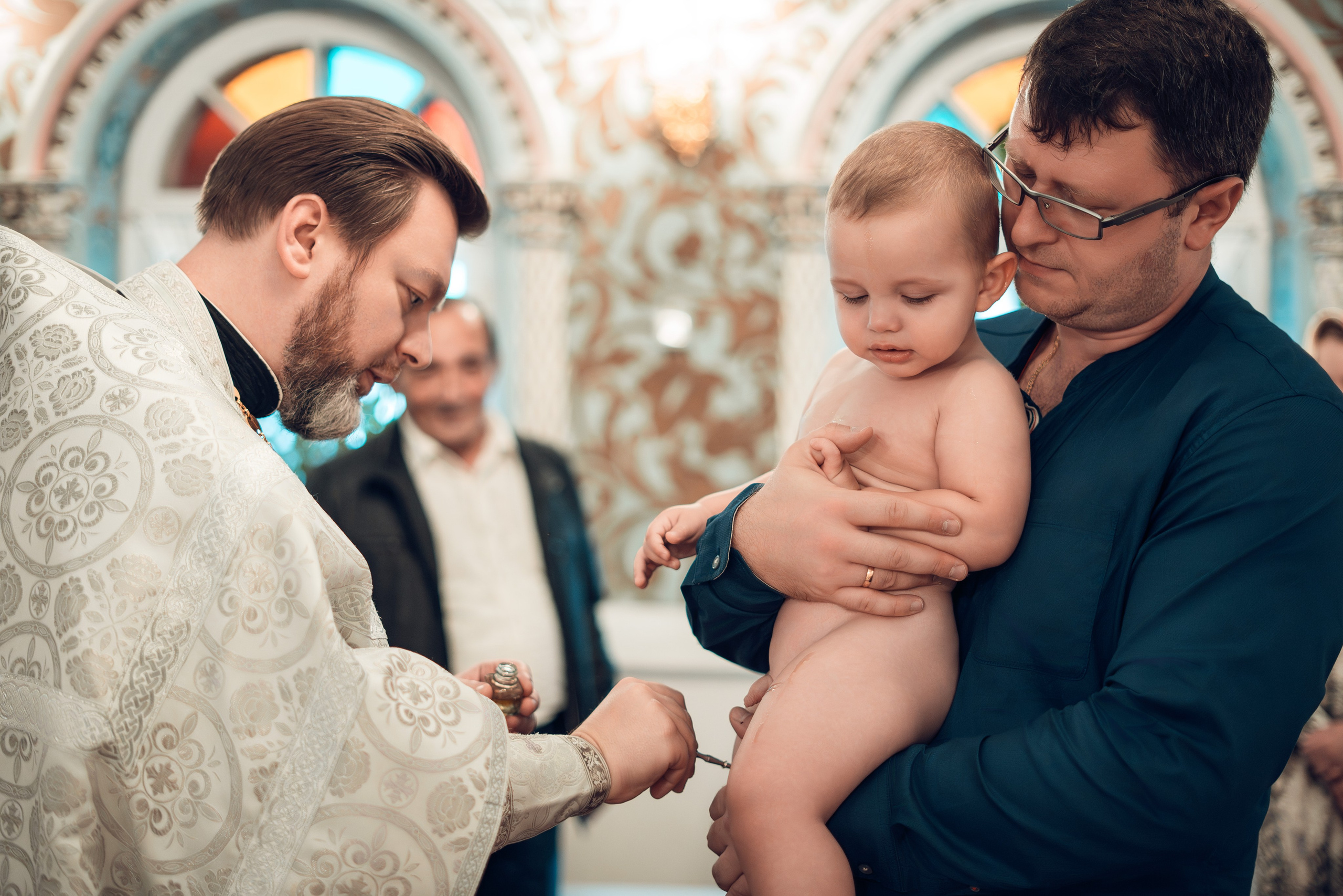 Таинство Крещения Михаила