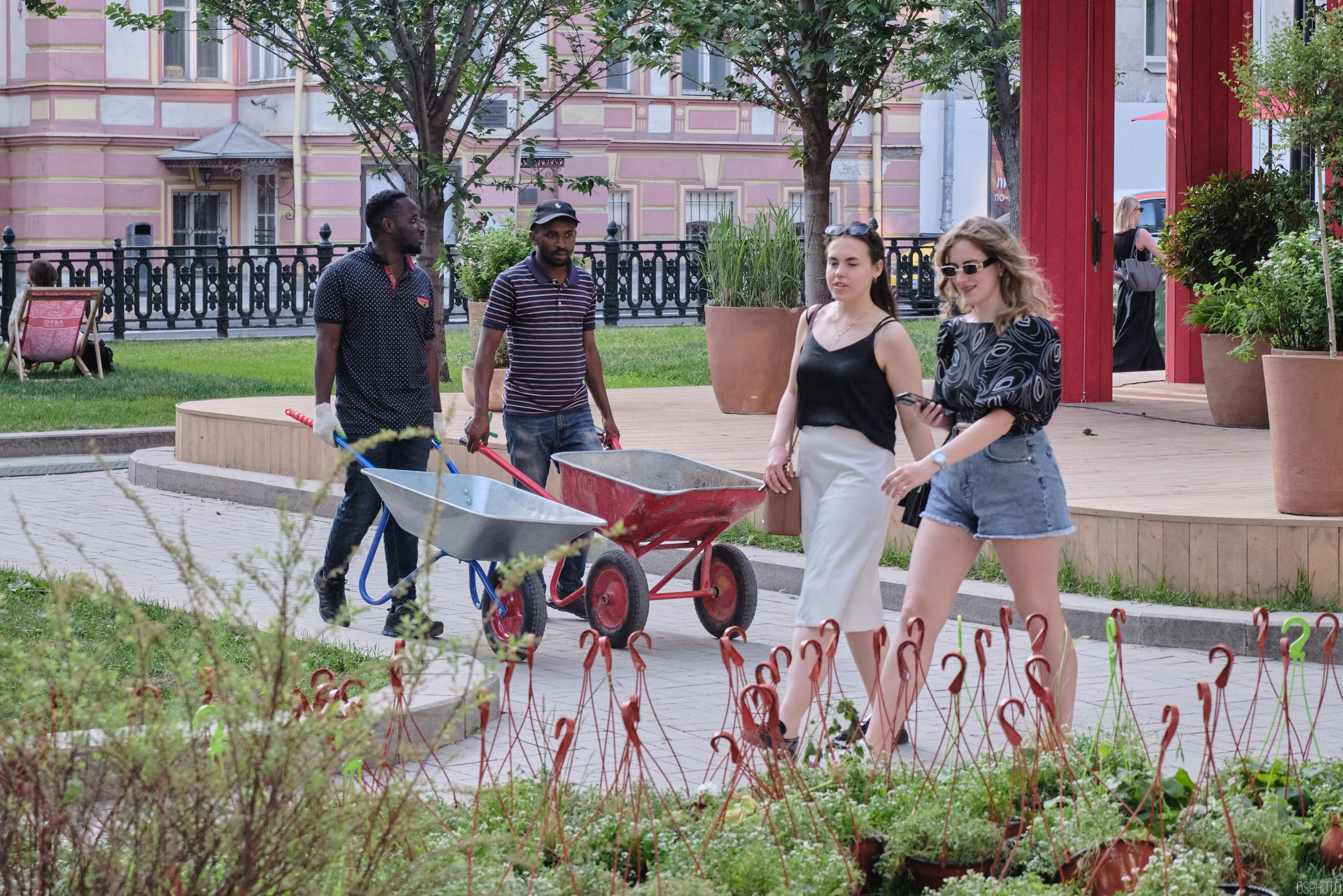 Бульвары для всех l Лето в Москве. Фотографъ Сергѣевъ. Поймать мгновеніе