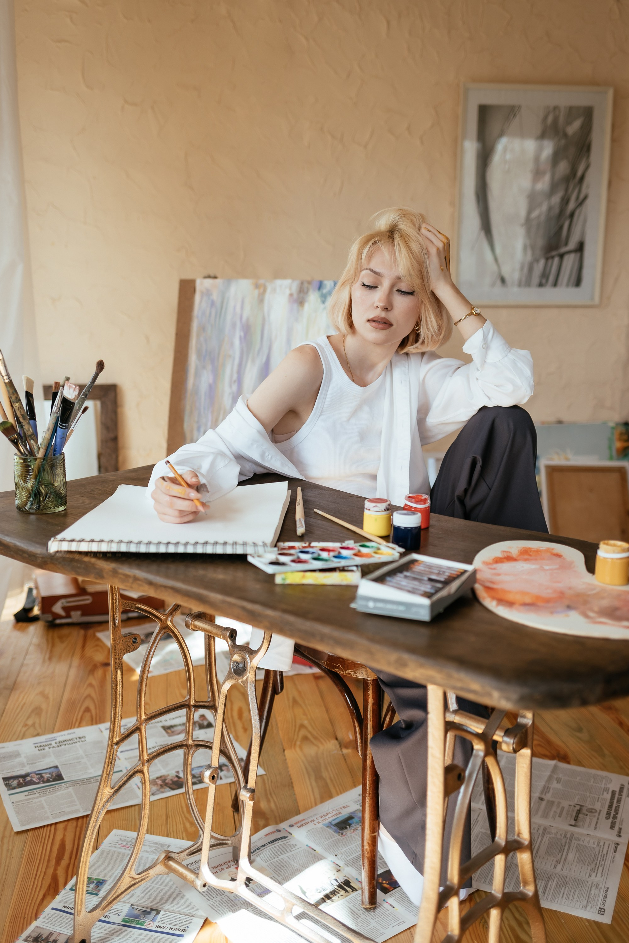 Художница. Семейный фотограф в Минске Приболовец Светлана