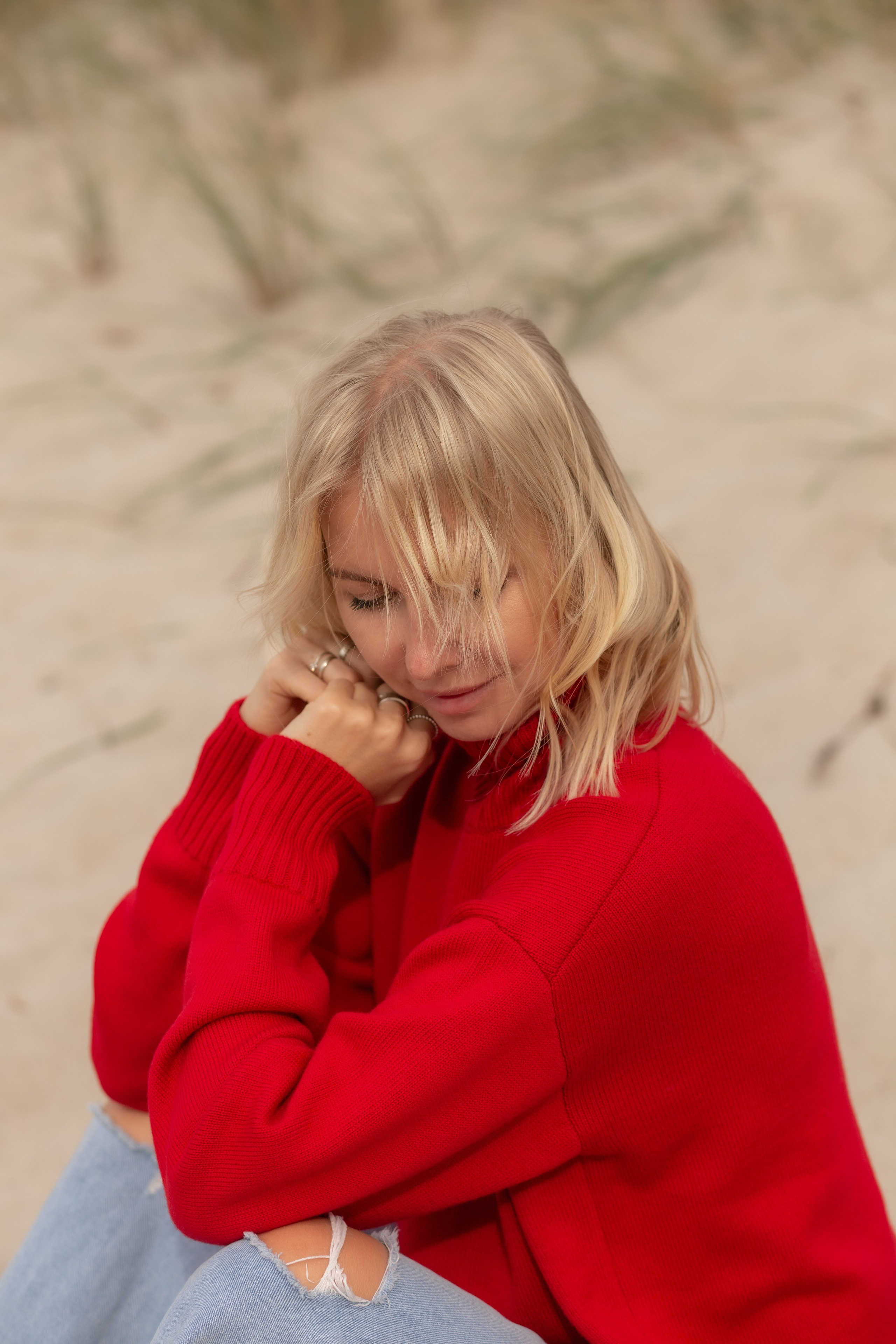 Вера в Янтарном. Перед дождем. Фотограф в Калининграде Решетникова Алина