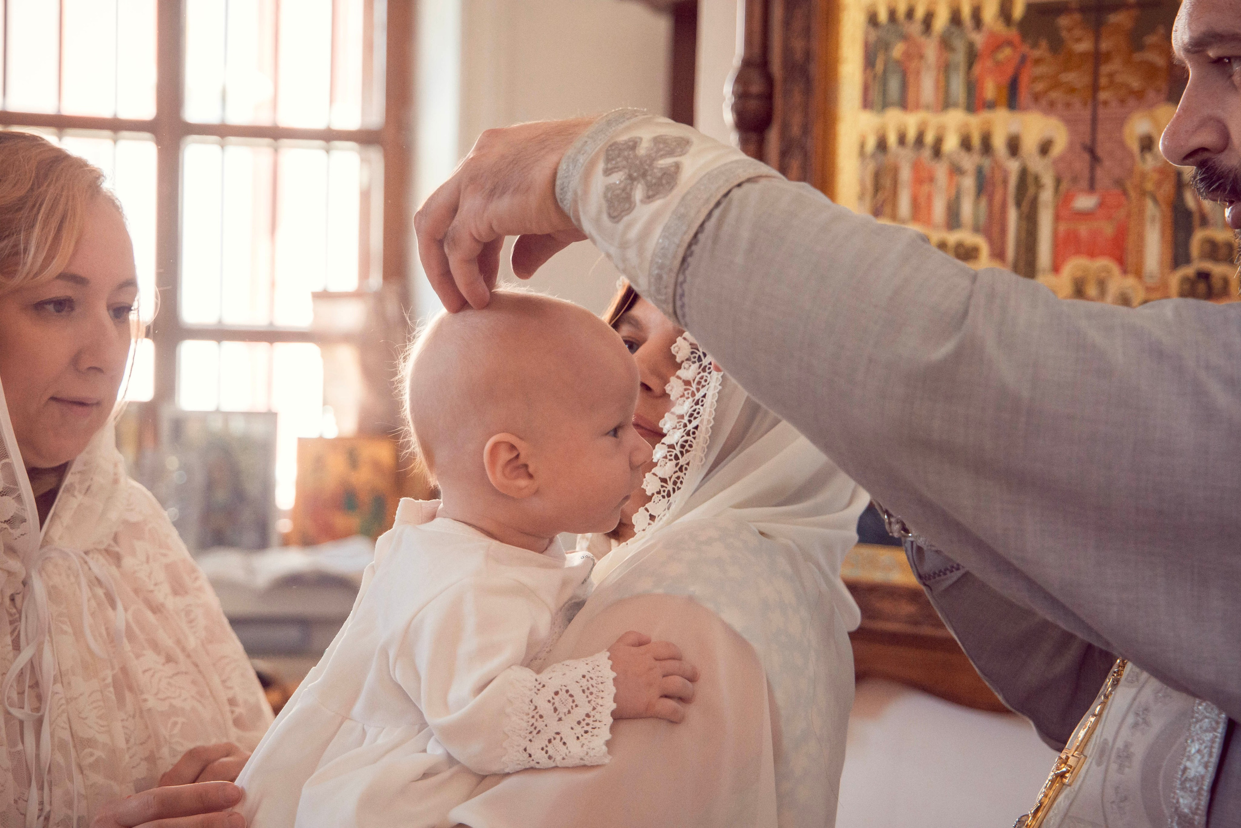 Крещение Арины в Церкви Николая Чудотворца в Грабцево