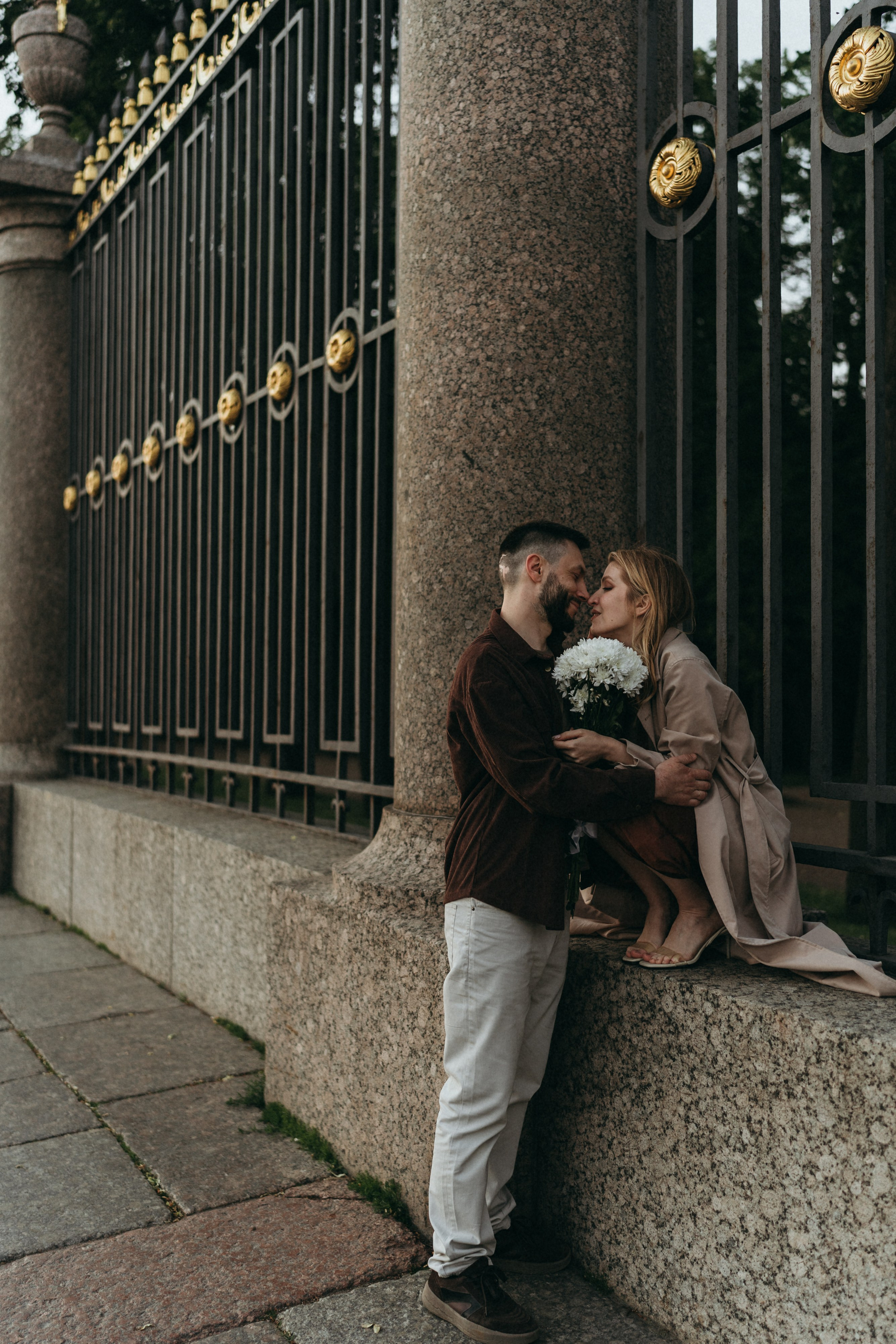 Максим и Настя / Разводные мосты. Фотограф в Санкт-Петербурге — Лучина Екатерина