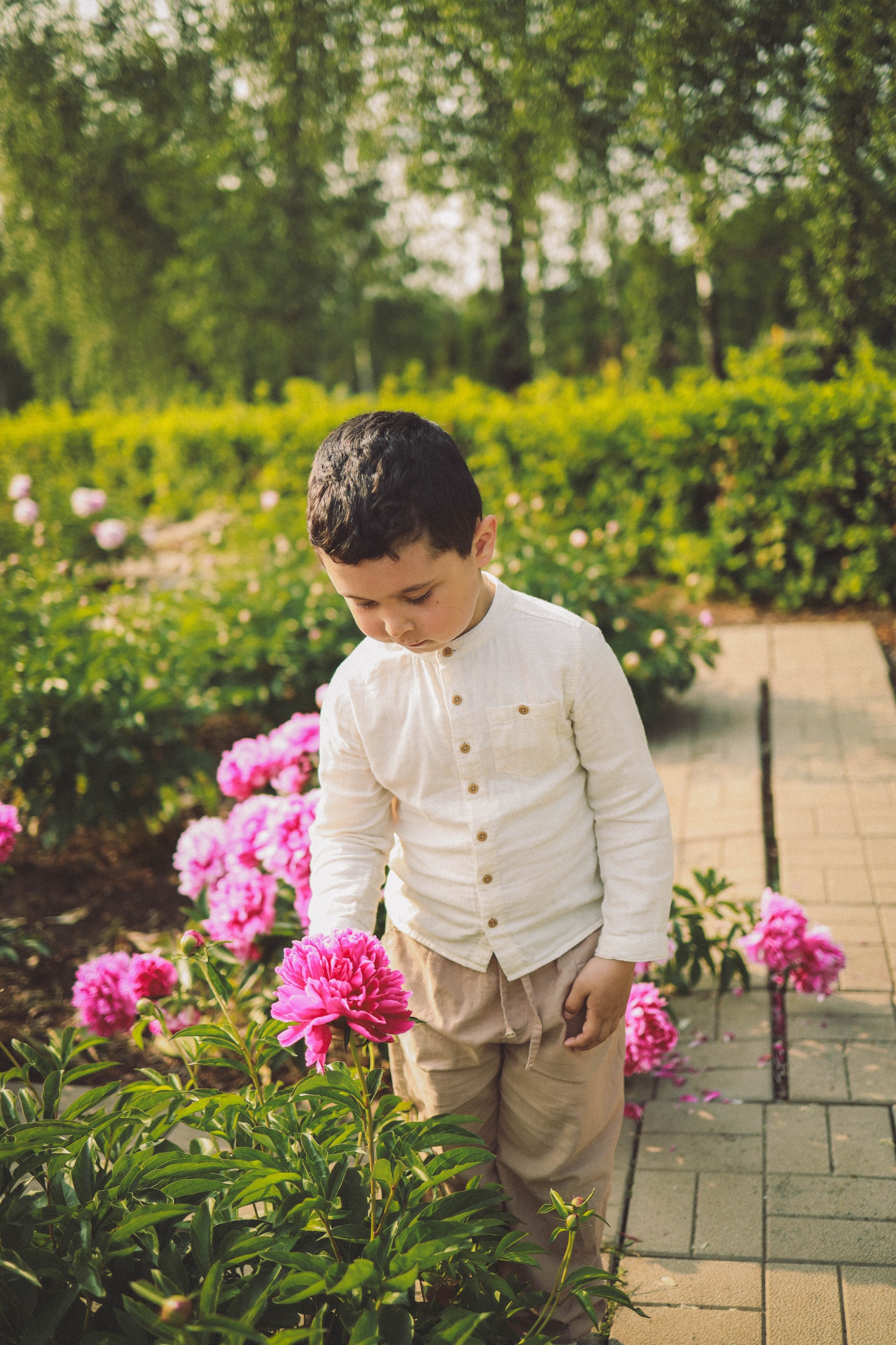 Фотосессия в пионах.Семейная съемка. Иванова Ирина Свадебный и семейный фотограф г. Уфа