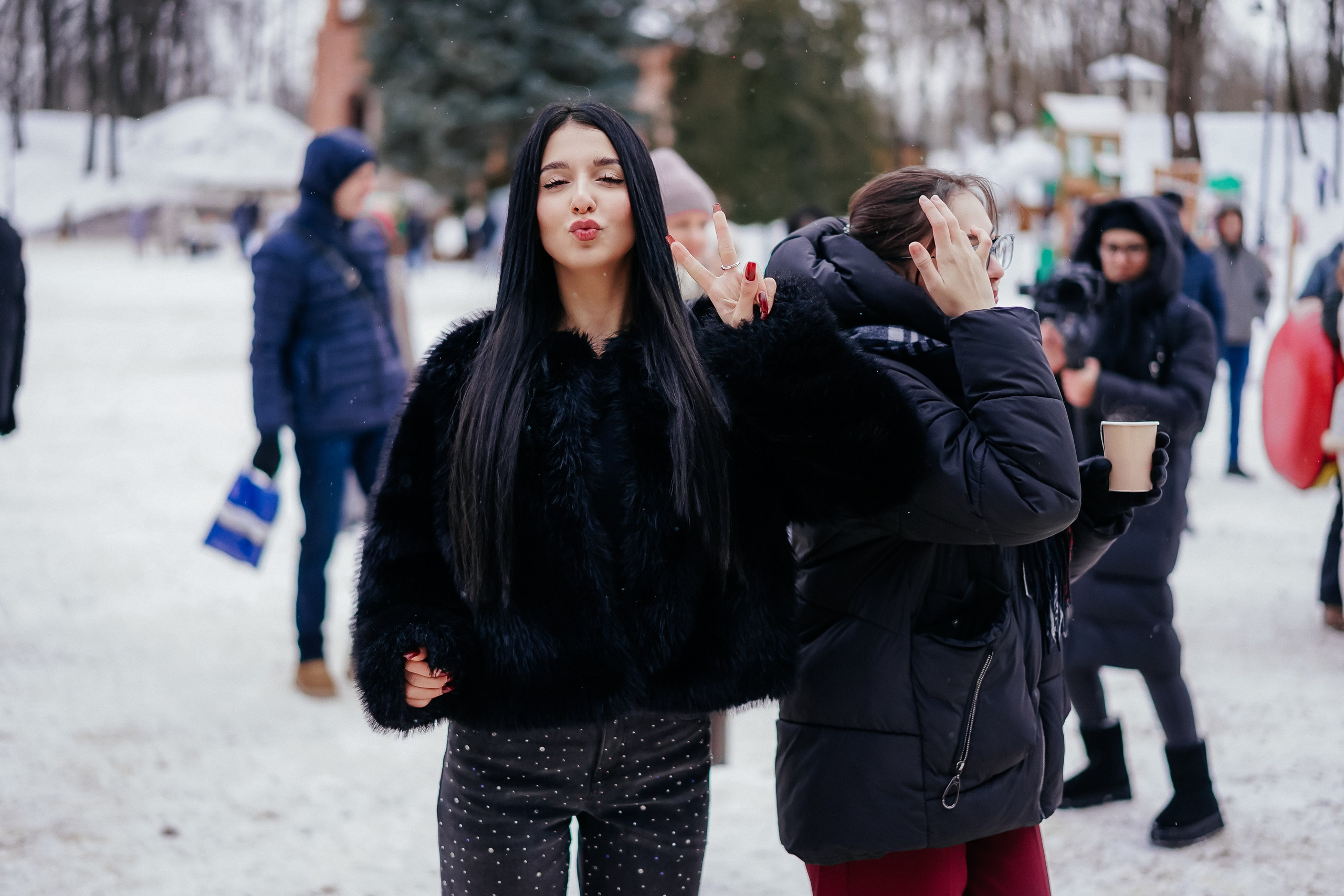 «Предновогодний переполох» Лопатинский сад, 14.12.2024. Фотограф и видеограф Смоленск | Студия Цезарь