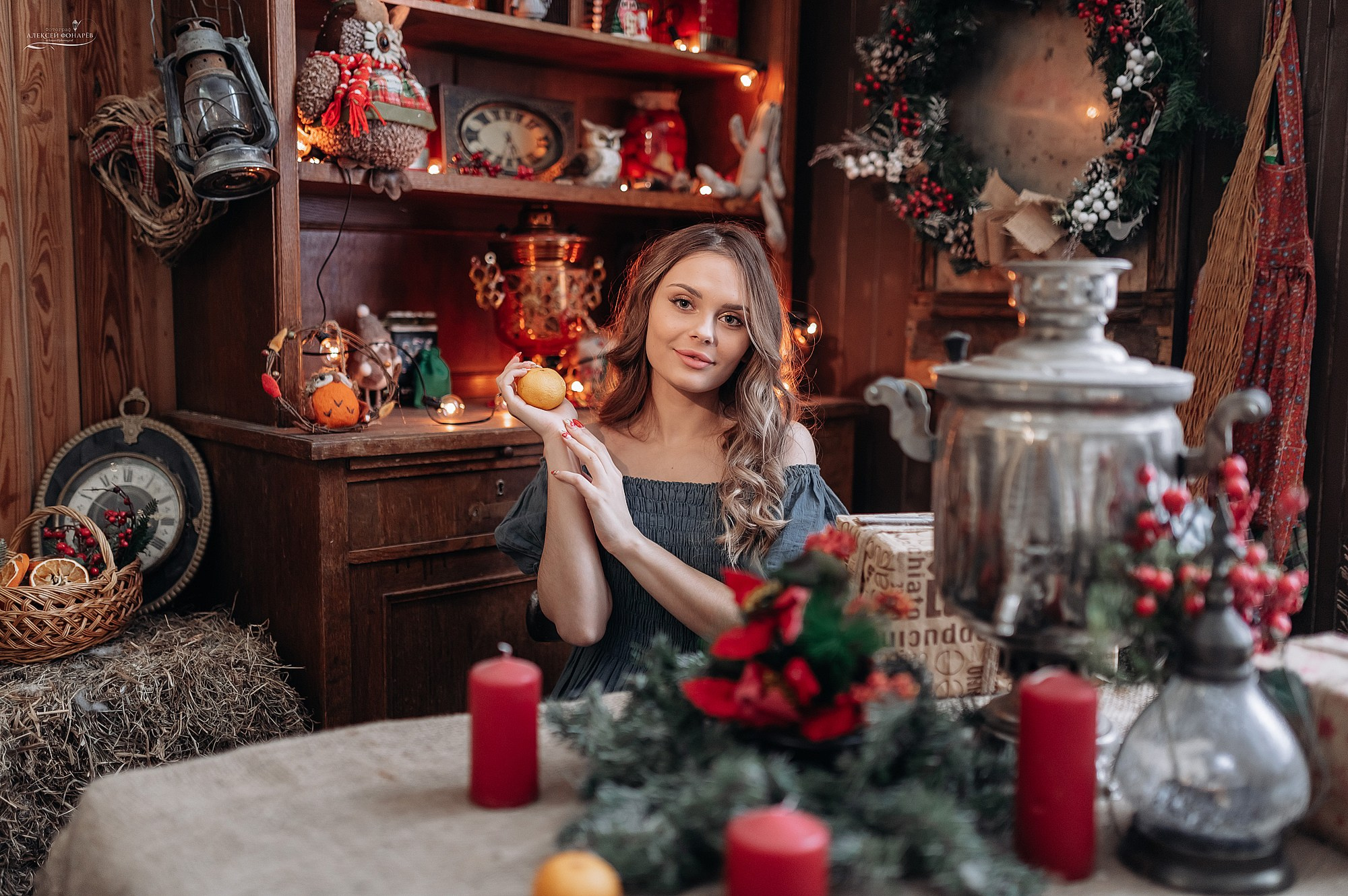 Новогодняя фотостудия в Дубне Кимрах Талдоме. Свадебный фотограф в Дубне Алексей Фонарёв