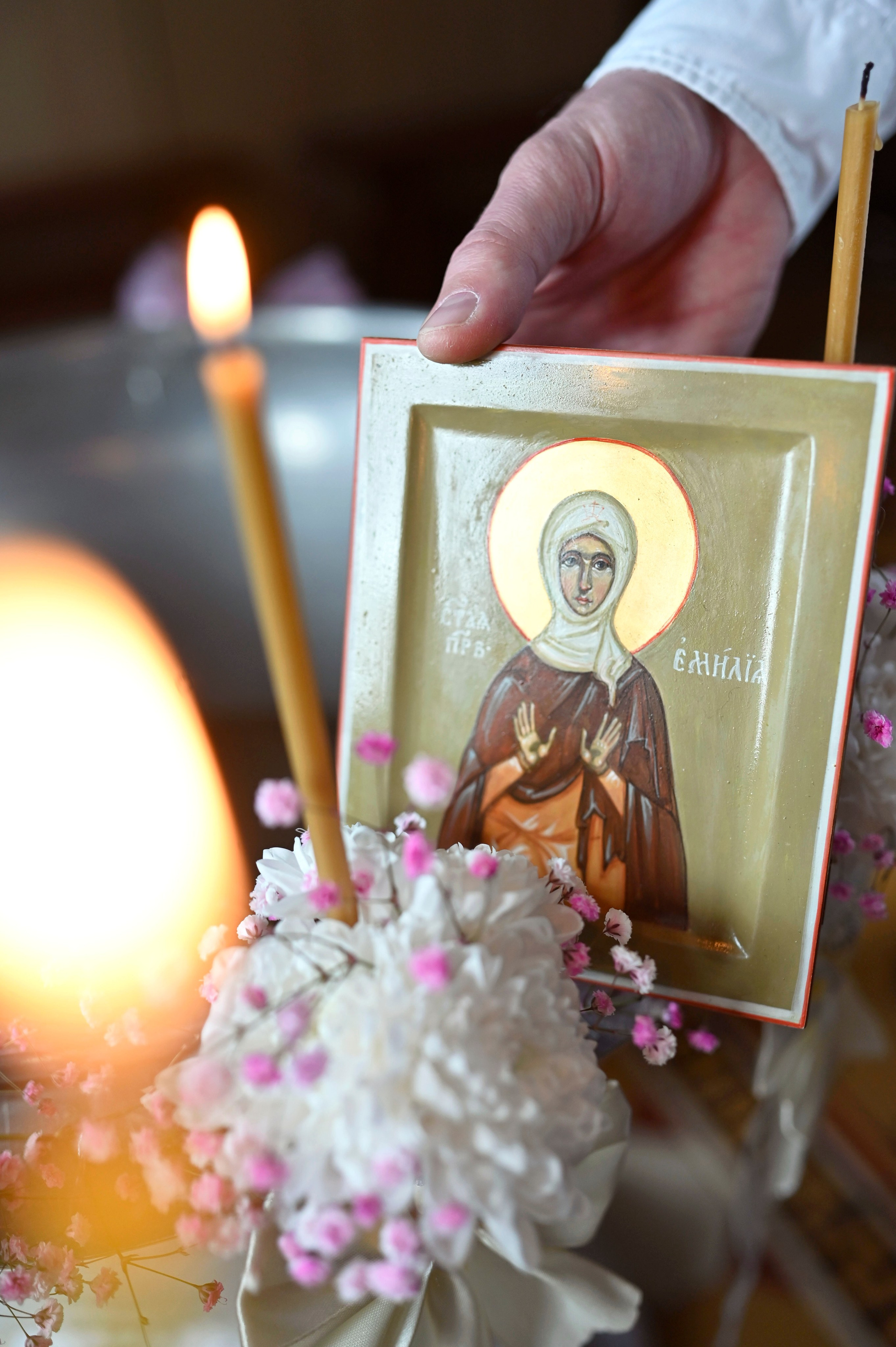 Крещение Эмилии. Семейный фотограф в г. Воскресенск Наталия Молева