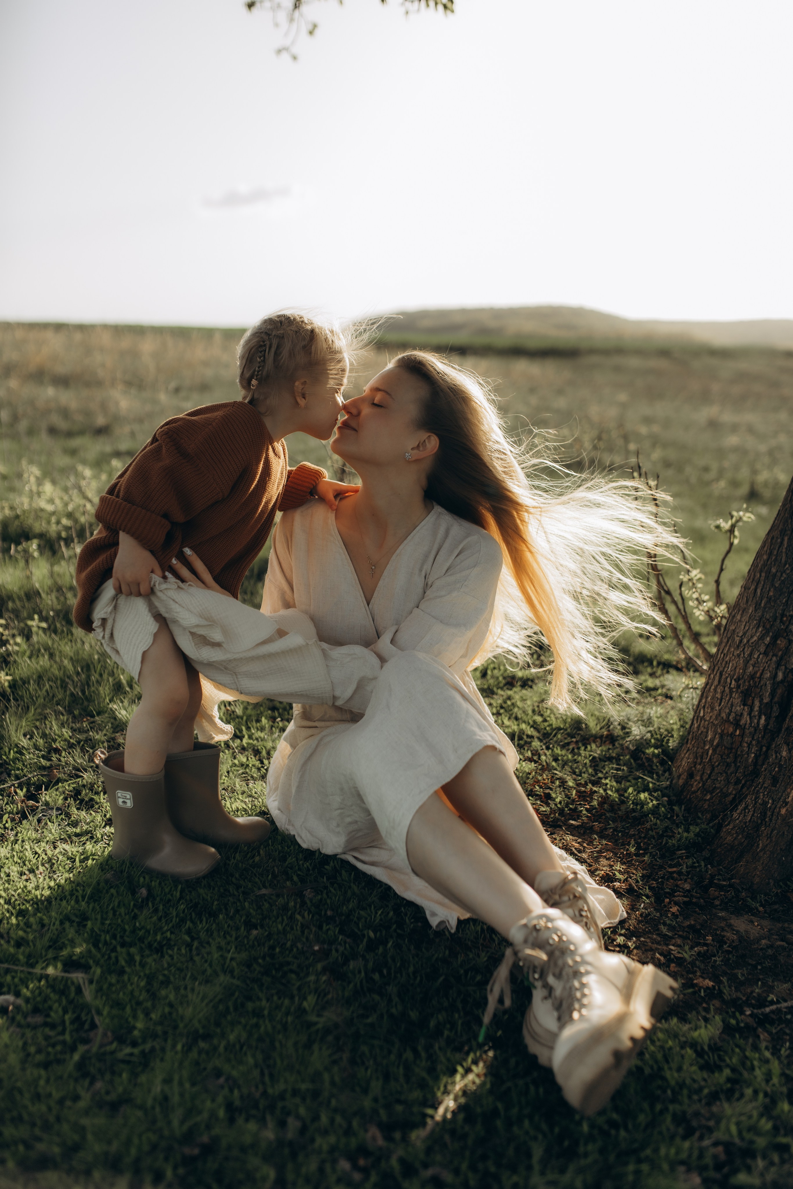 Съемки на природе. Виктория Белохвостикова