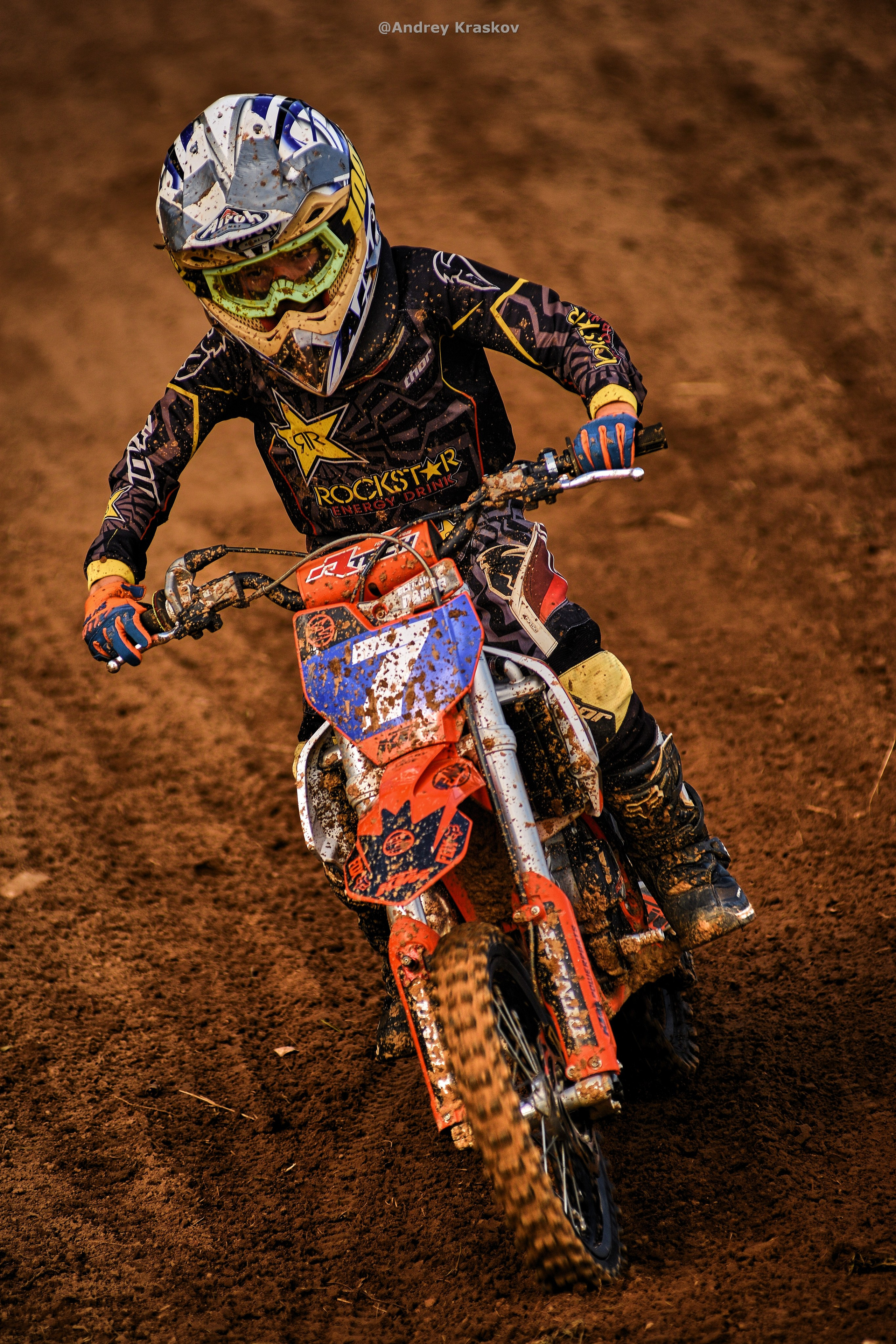 Мотокросс в городе Чкаловск. Фотограф Красков Андрей