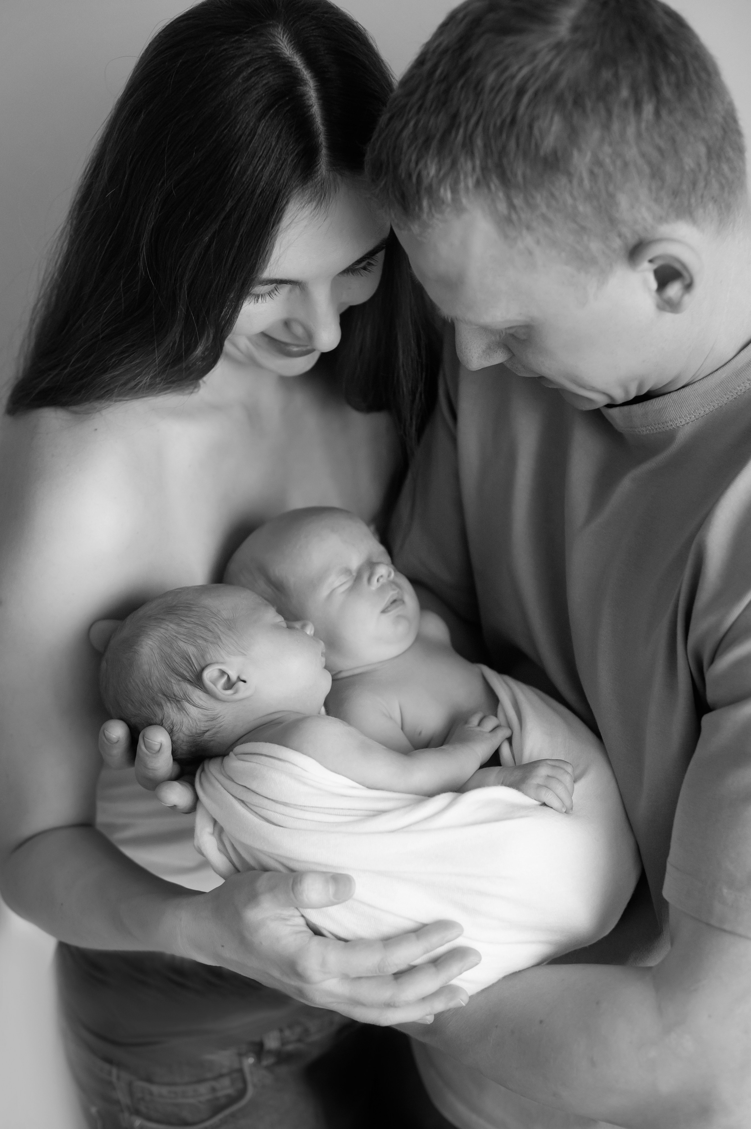 Вера и Диана 10 дней. Фотограф новорожденных Елена Панова