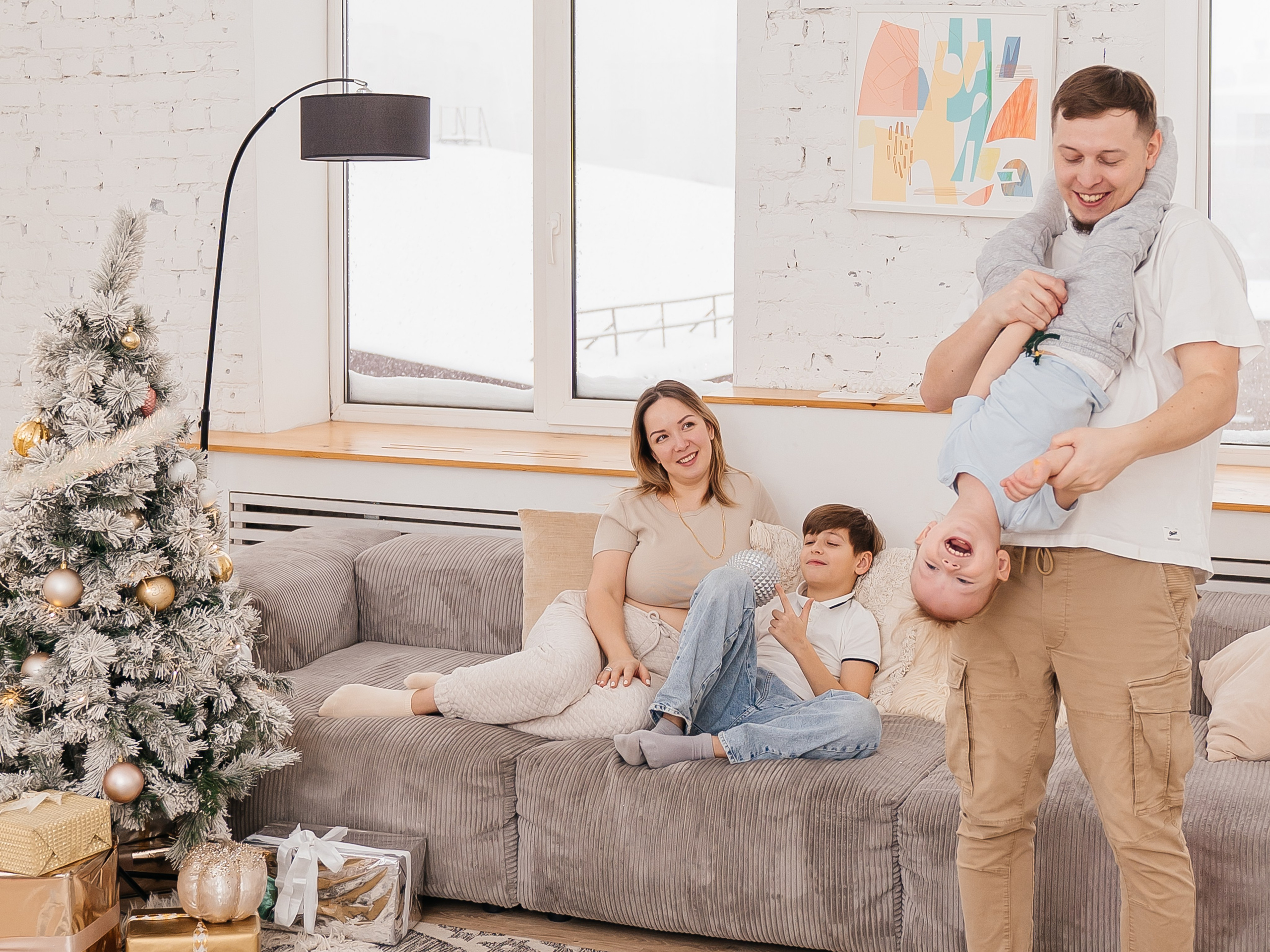 Семейная фотосессия. Семейный и репортажный фотограф в Москве Оксана Шилова