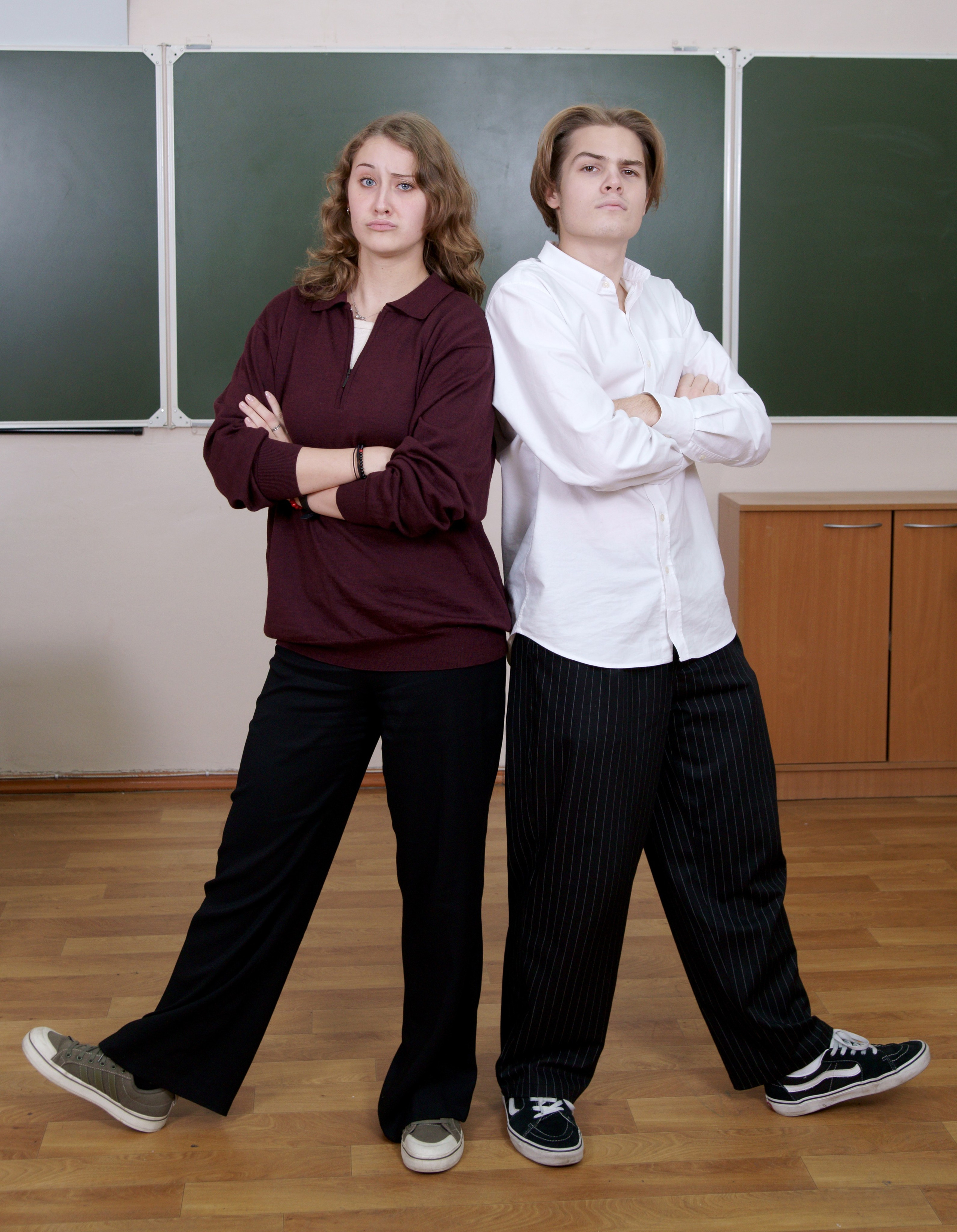 Школьная фотосессия выпускников 9,11 классов в Иркутске