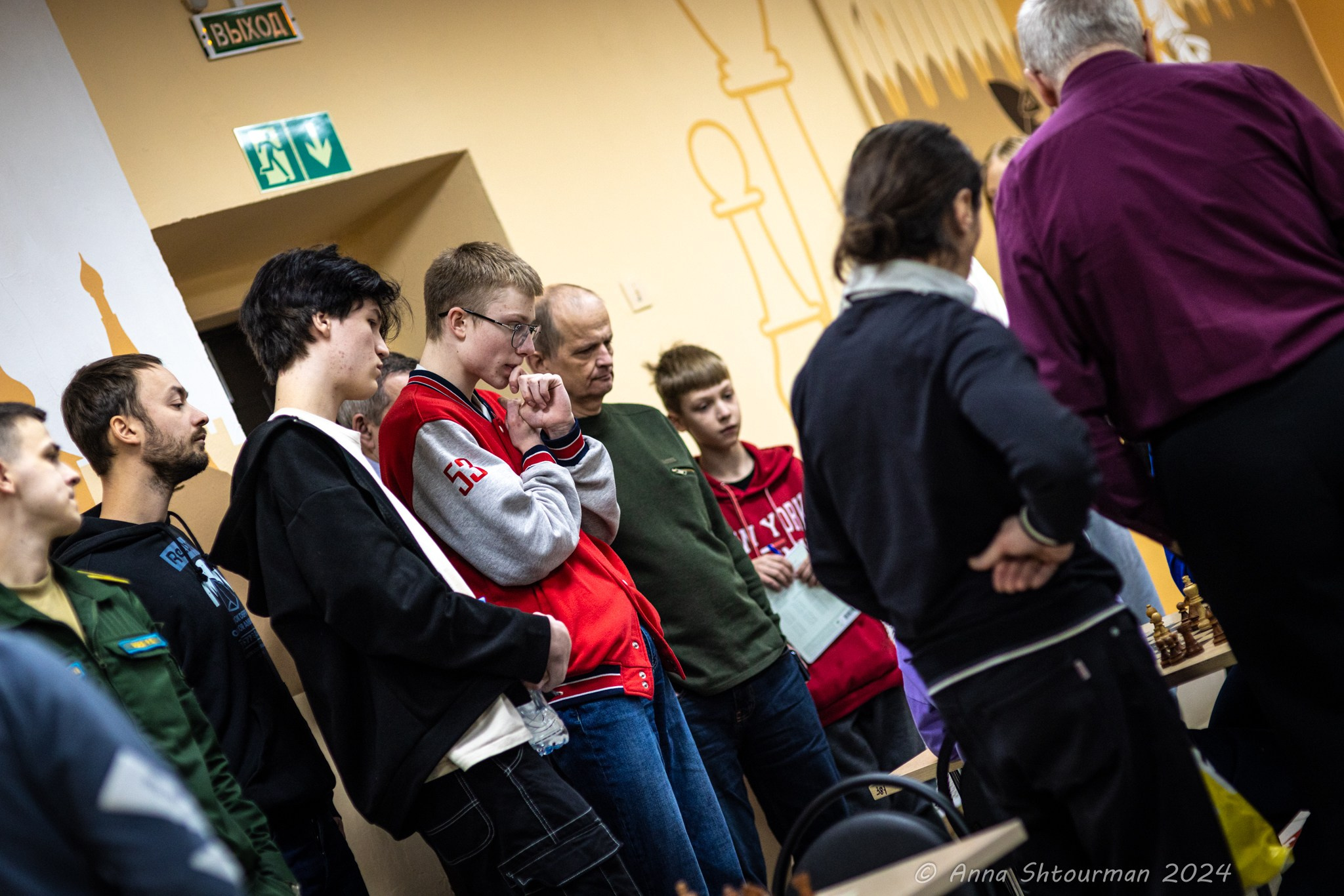 2024 Чемпионат Ярославской области по быстрым шахматам (Ярославль, Россия). Фотограф Анна Штурман (репортажная съёмка любых событий и мероприятий) Anna Shtourman photographer