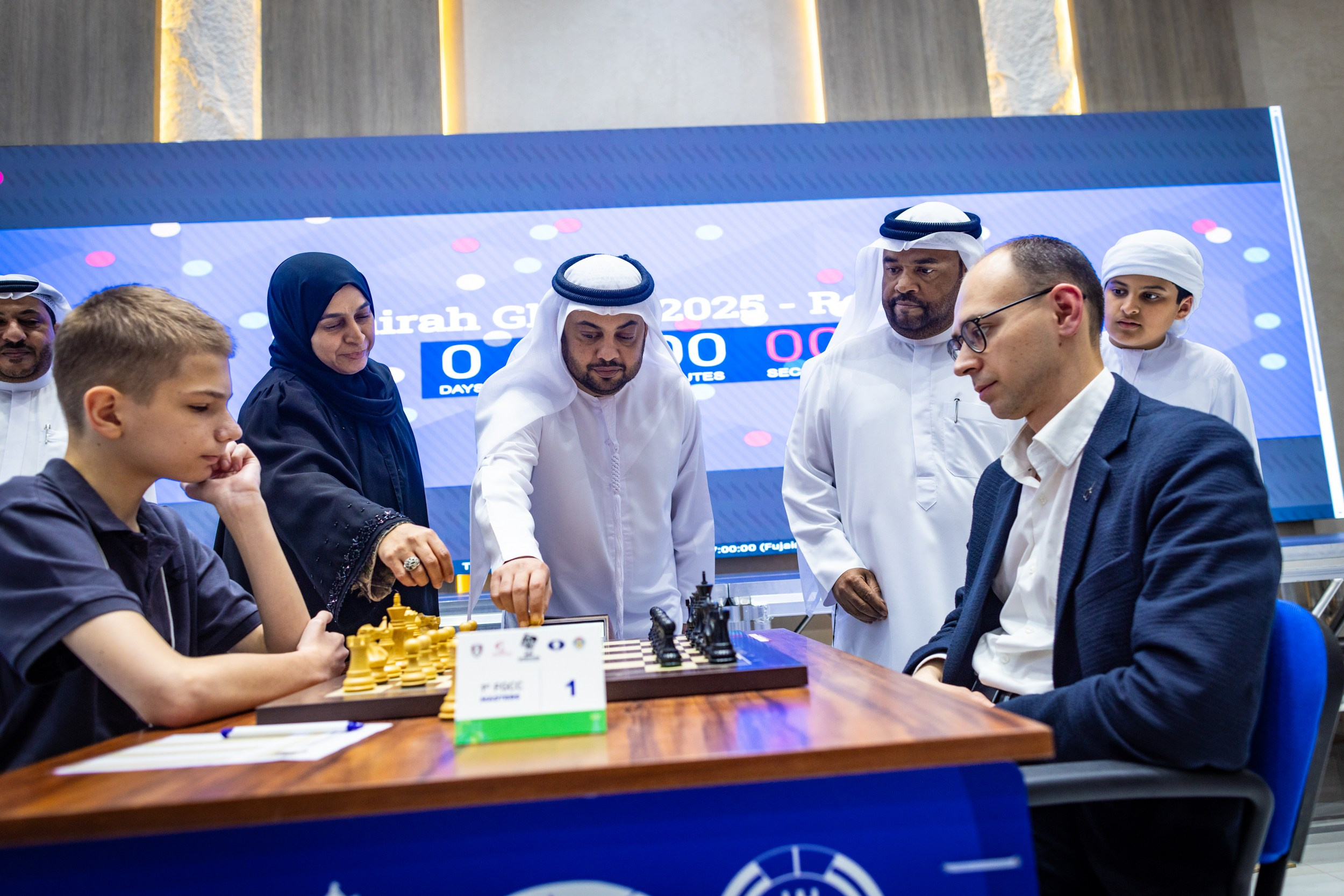 2025.08.28 1st. FUJAIRAH GLOBAL Chess Championship — Round5. Фотограф Анна Штурман (репортажная съёмка любых событий и мероприятий) Anna Shtourman photographer