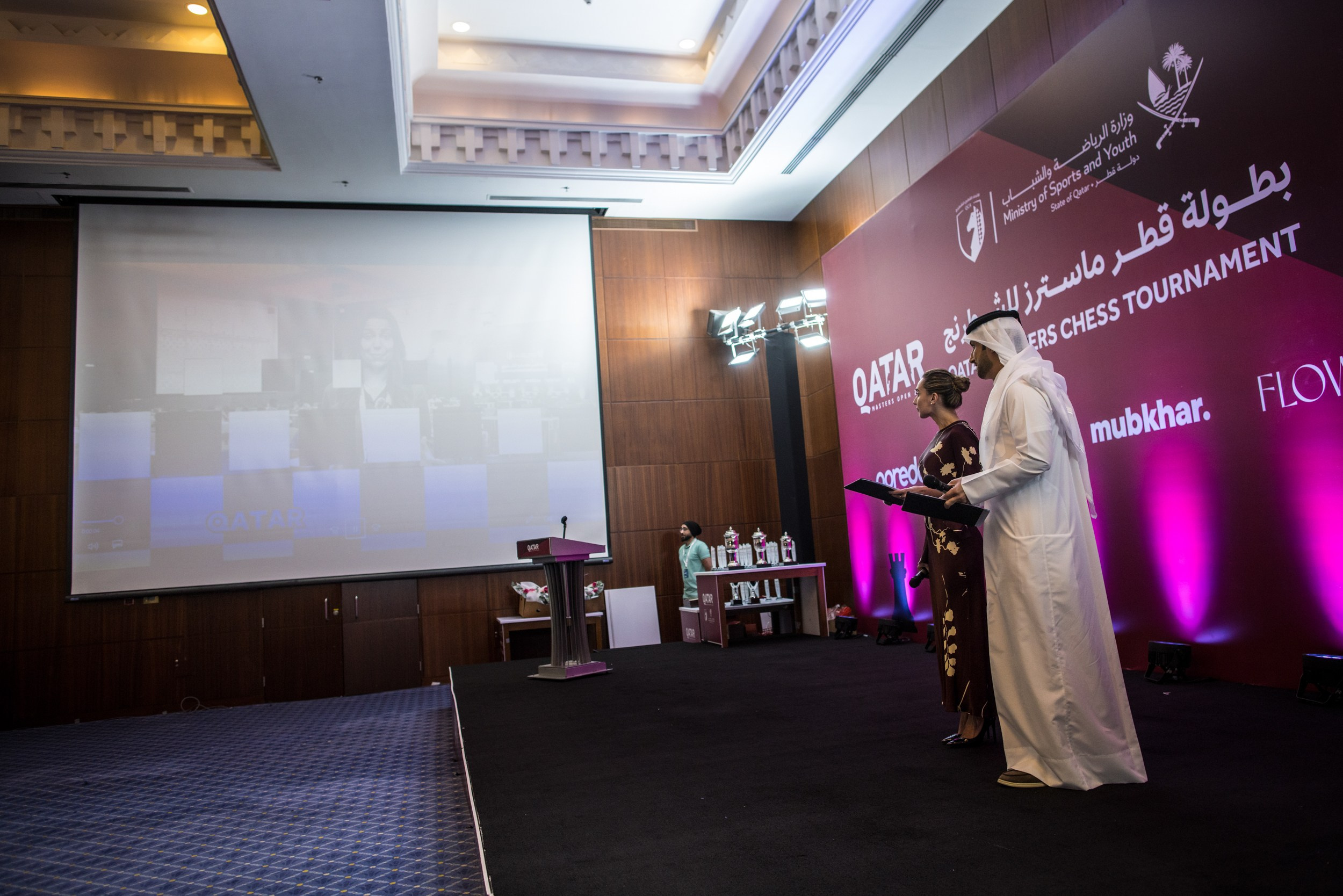 2024.12.12 Qatar Masters Open 2024 — Closing Ceremony. Фотограф Анна Штурман (репортажная съёмка любых событий и мероприятий) Anna Shtourman photographer