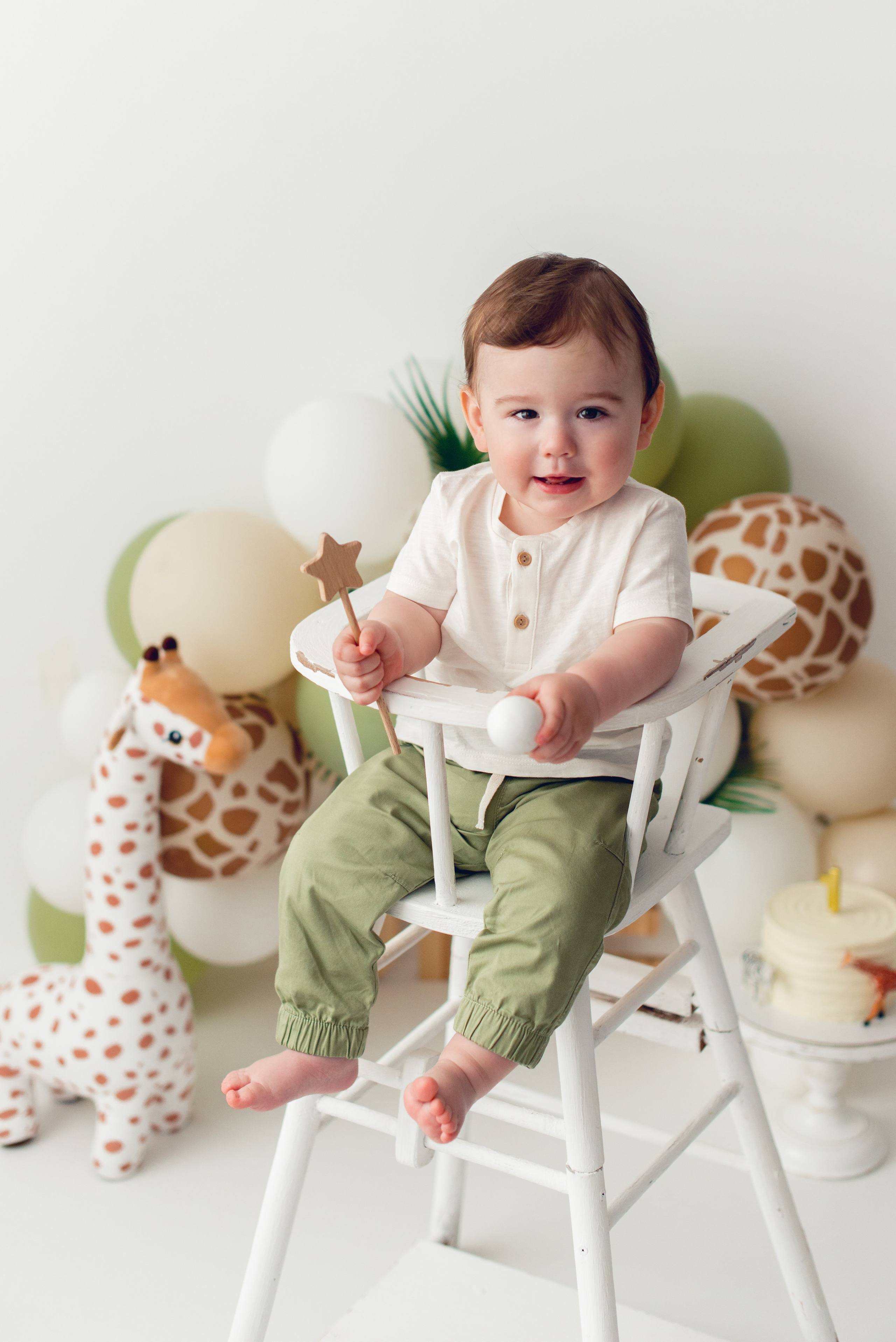 Первый годик для Ромашки. Детская фотостудия ст. Брюховецкая