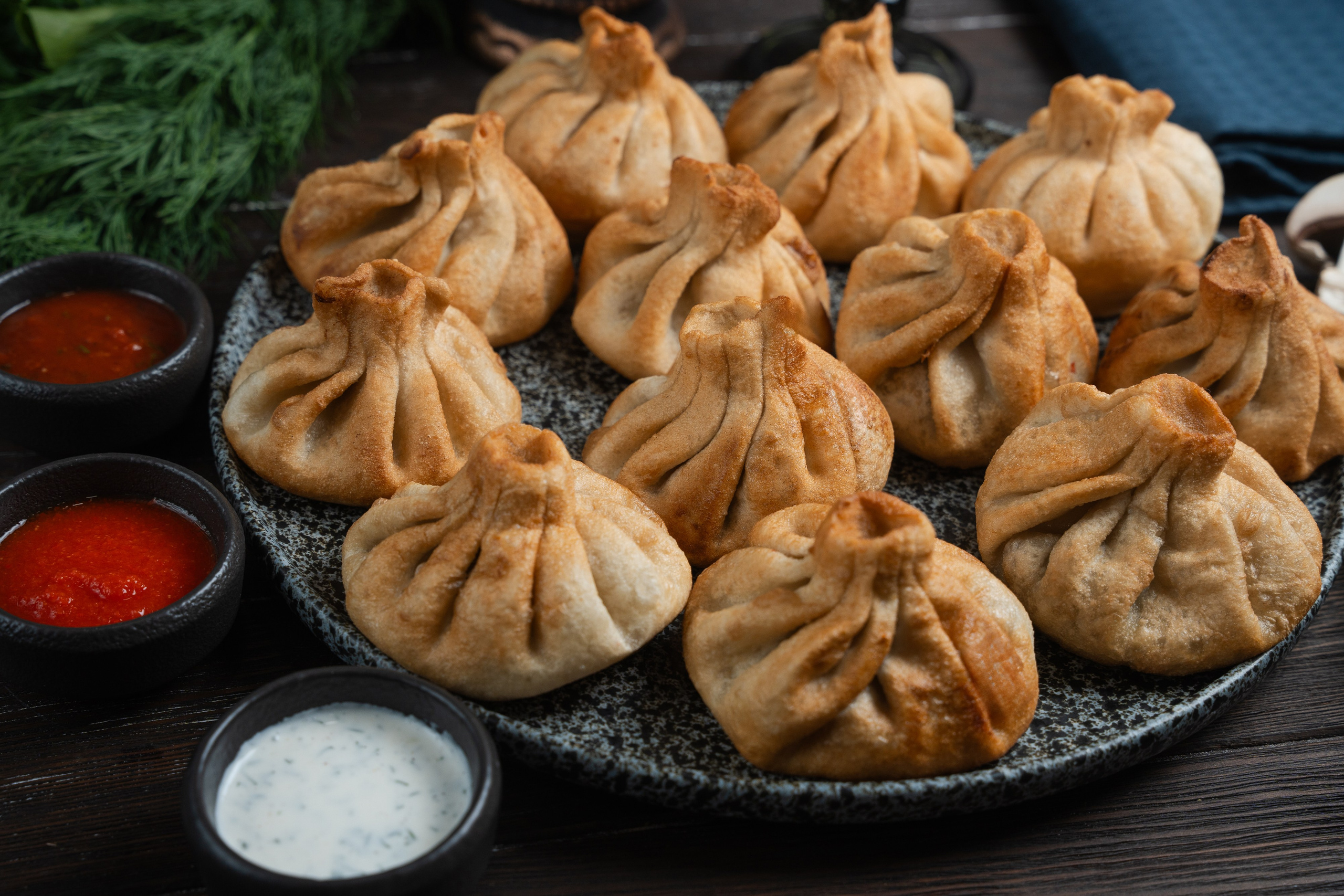 Хинкали. Фотограф Хабаровск