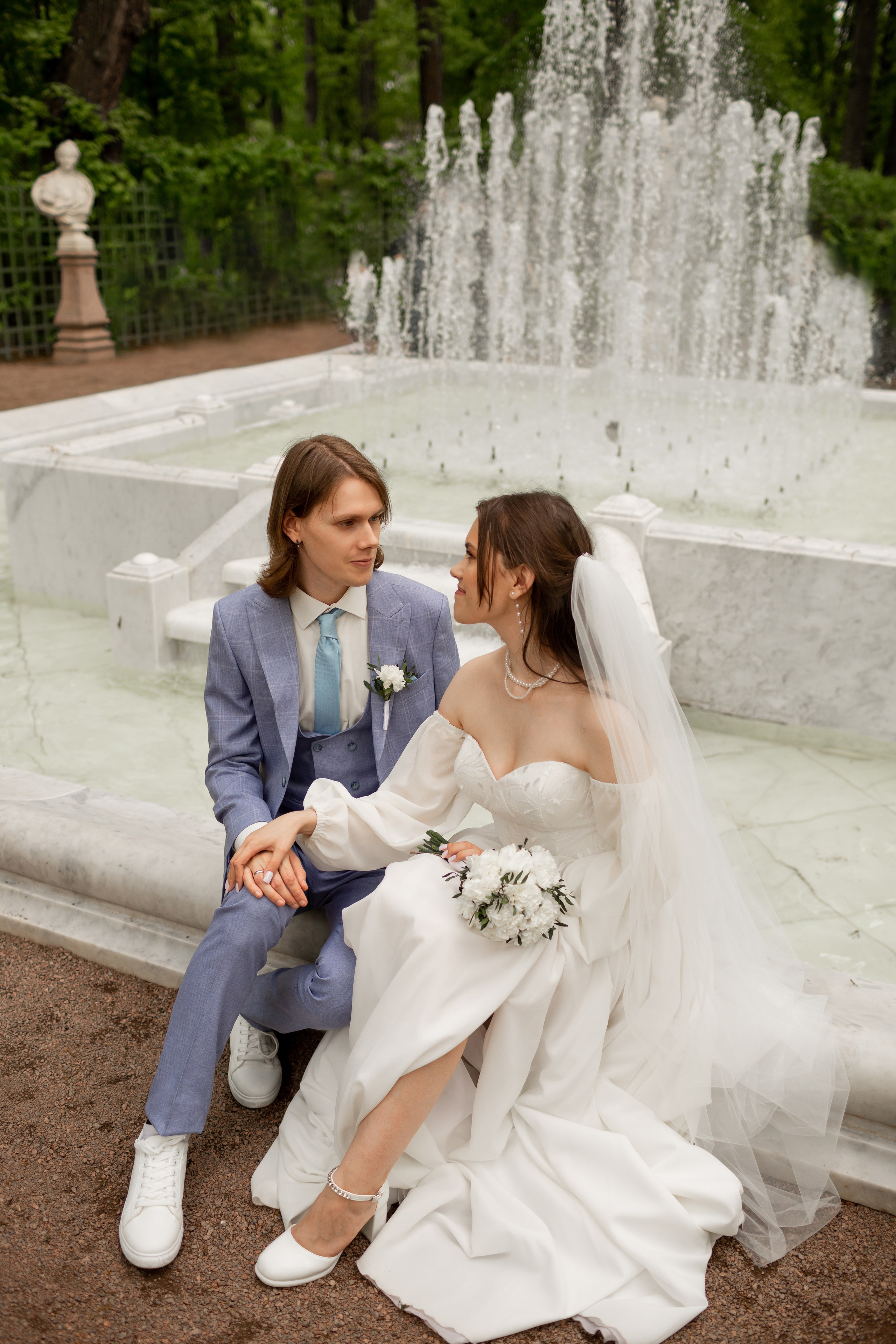 Свадебная фотосессия во Дворце на Фурштатской. Свадебный фотограф Кирилл Белый