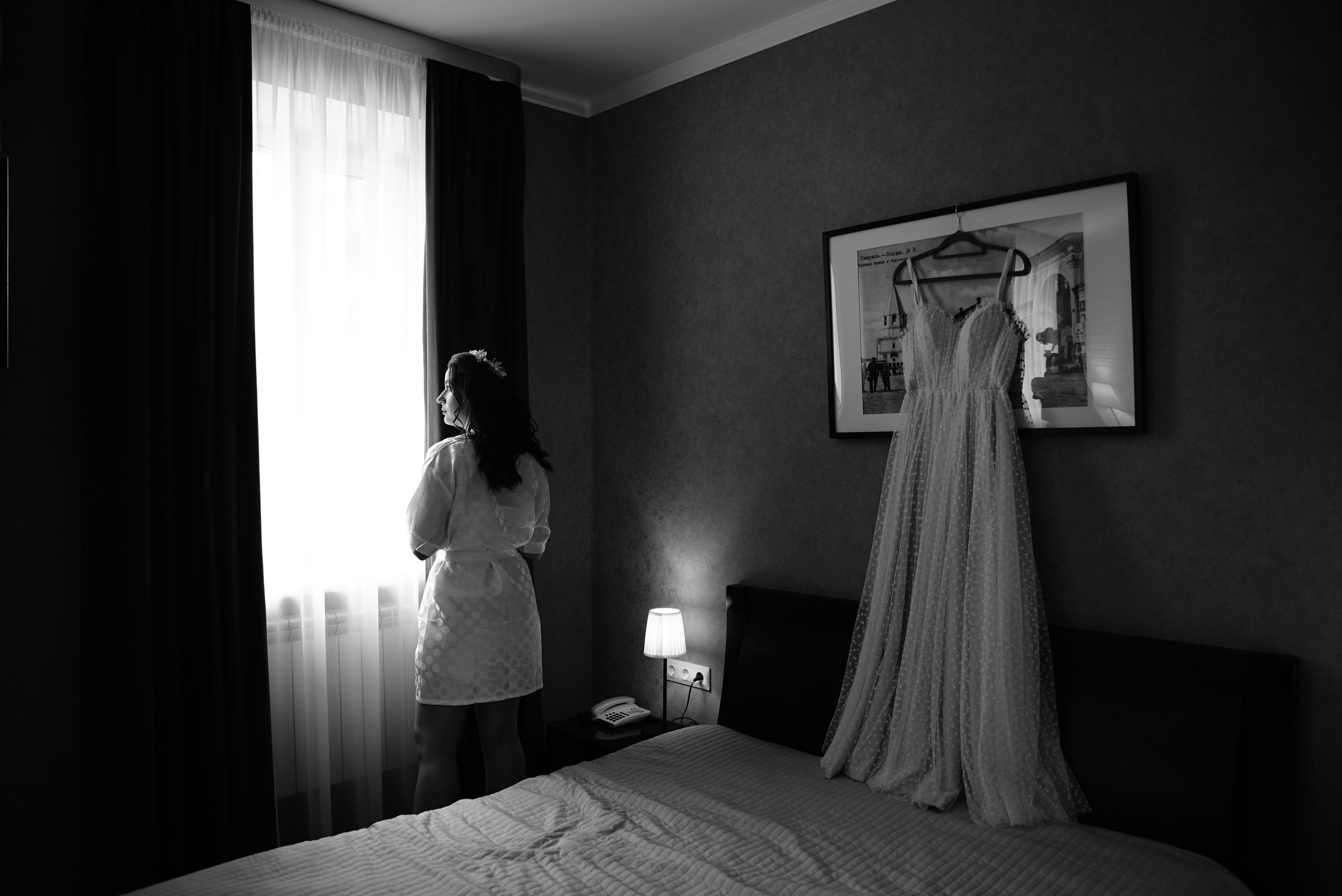 Антон и Маргарита чб. Свадебный фотограф в Самаре Анна Ковалева