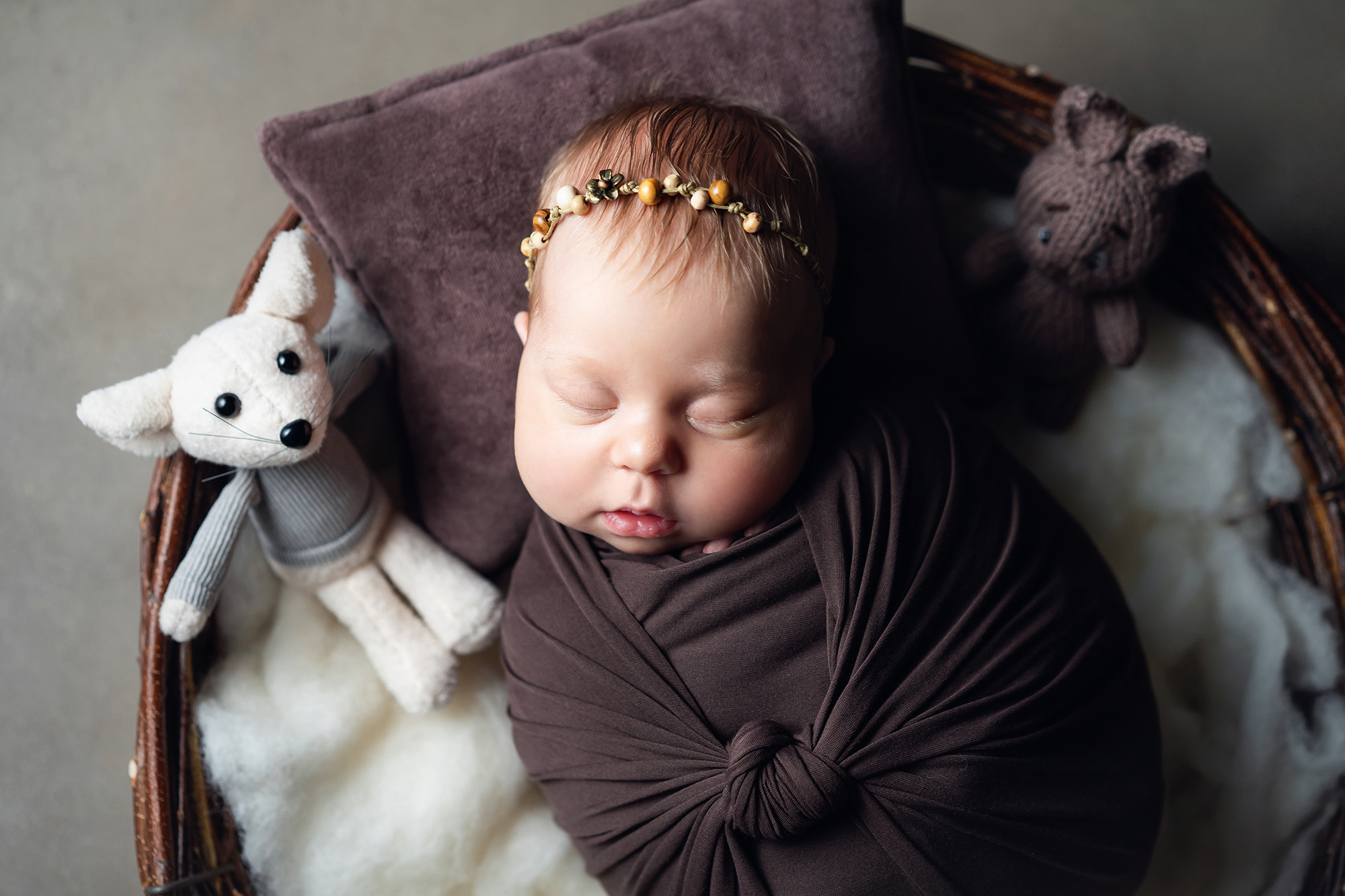 Классика newborn. Фотограф новорожденных в Ялте