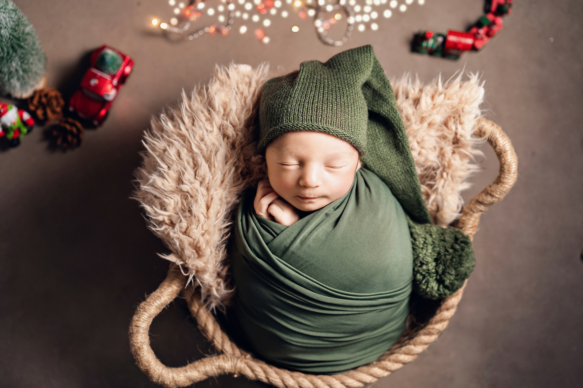 Классика newborn. Фотограф новорожденных в Ялте