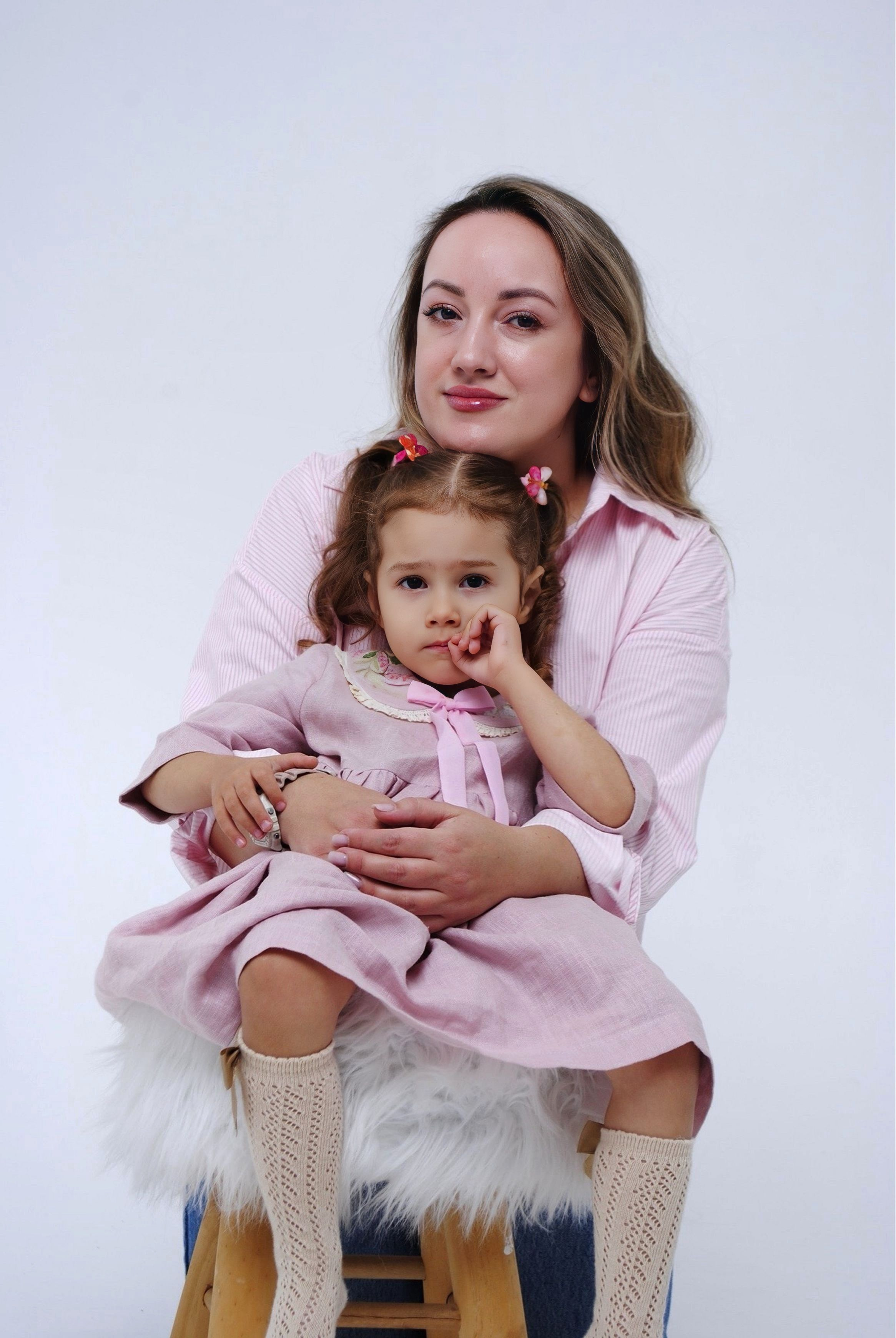 Наталья и дочь. Фотограф Мария Мусаелян