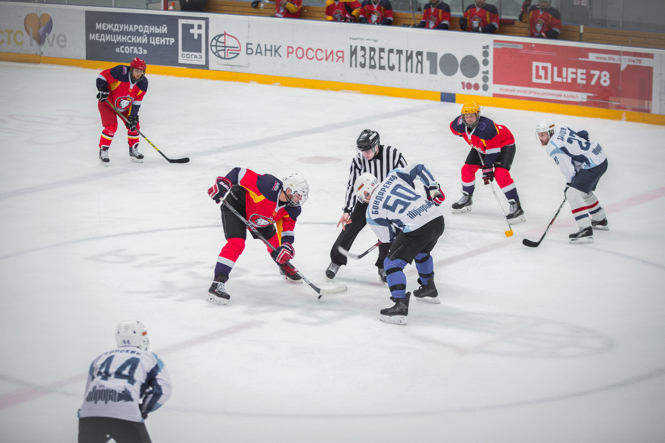 Хоккей для «Work&Sport». Снимаю съемки