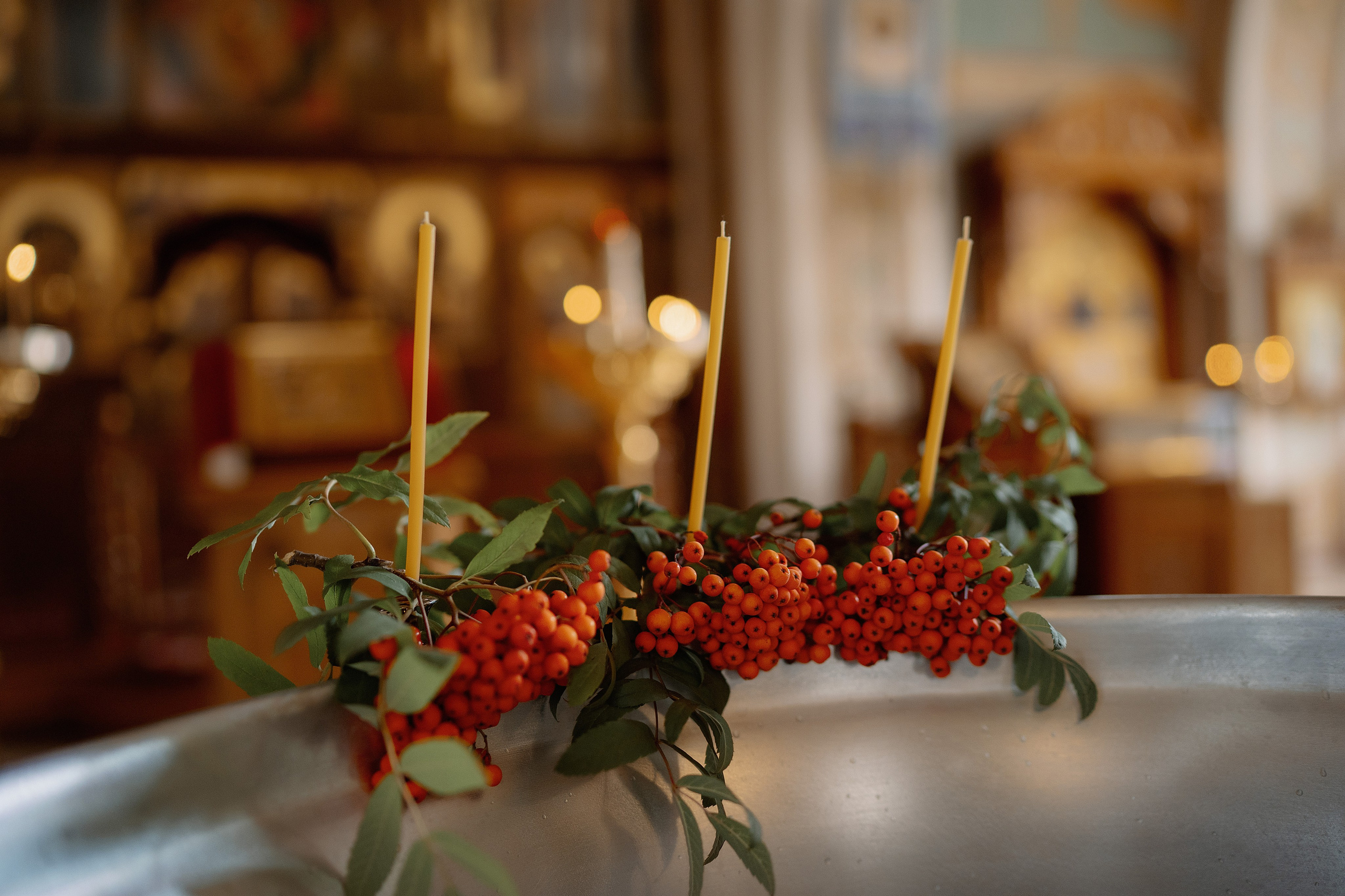 Крещение Эммы. Фотограф на Крещение и Венчание в Красноярске Рамазанова Юлия