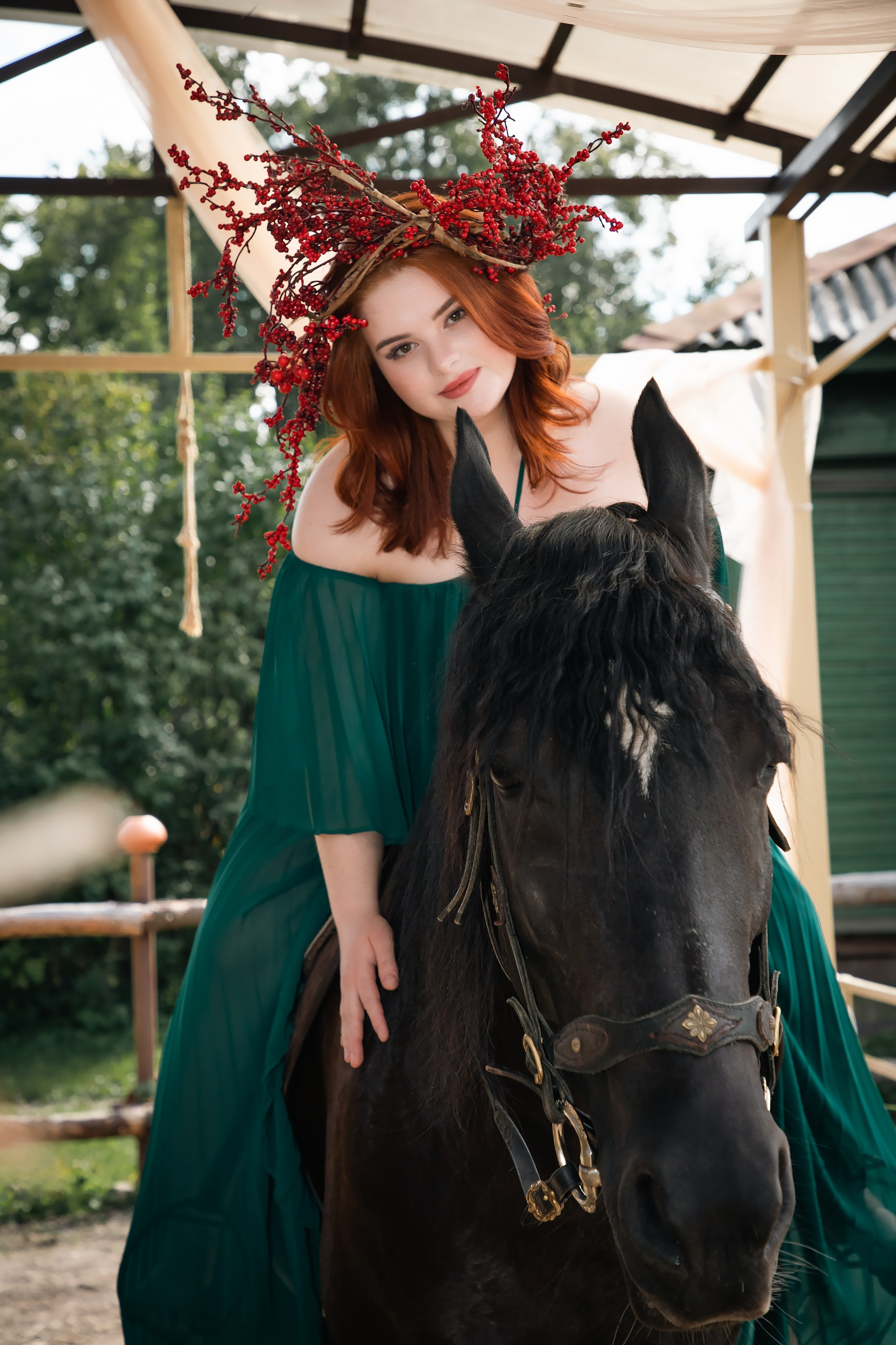 Фотосессия с лошадкой Пенкой