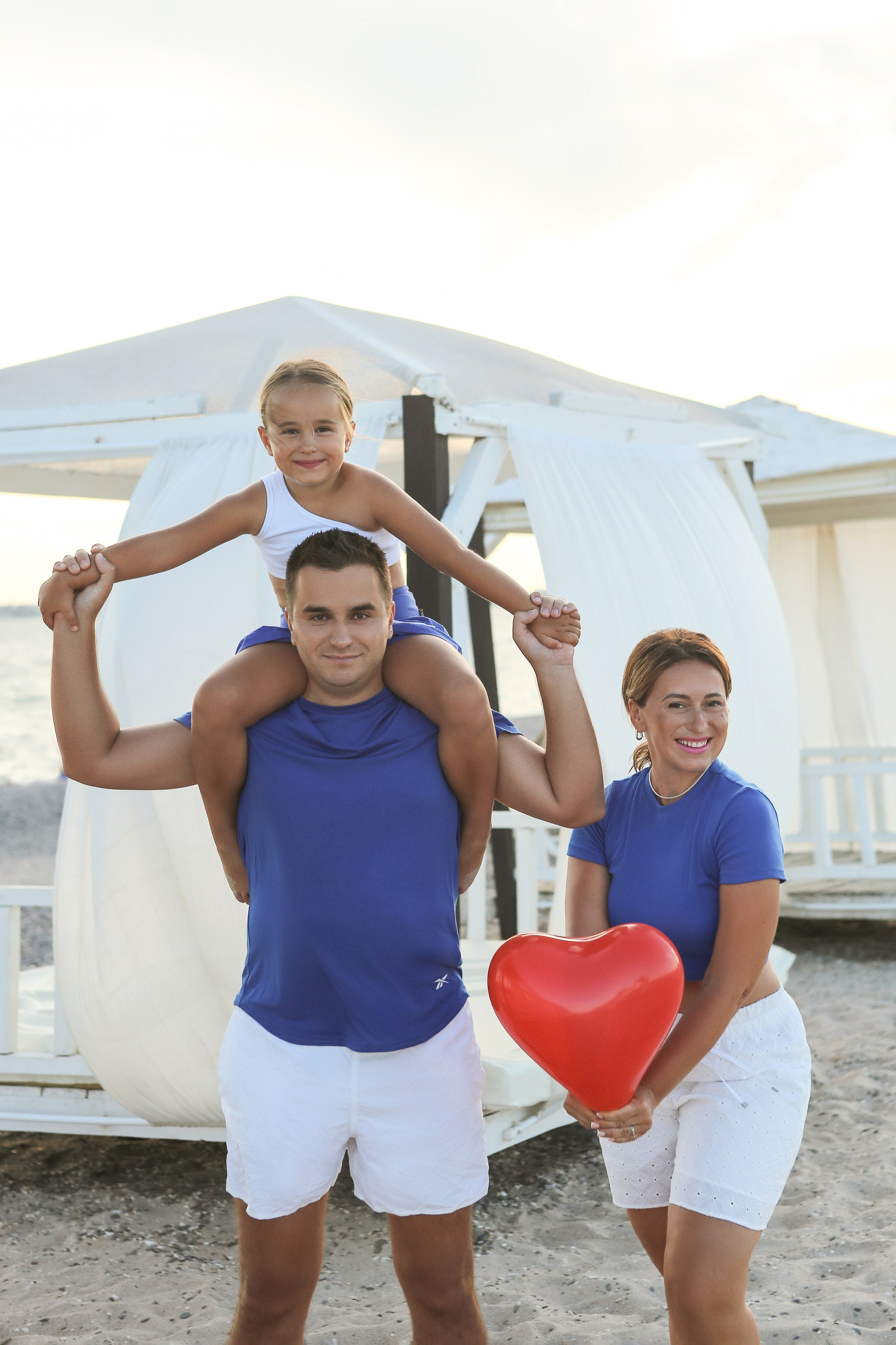 Пляжная фотосессия у моря в Евпатории