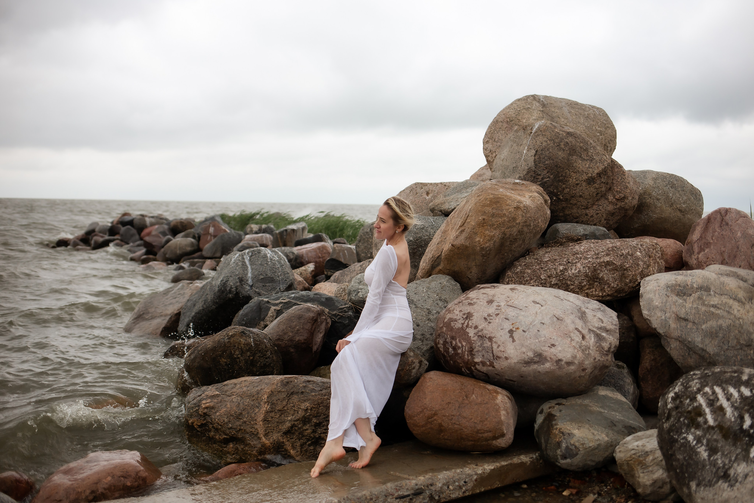 Катя. Маяк в Заливино. Фотограф в Калининграде Решетникова Алина