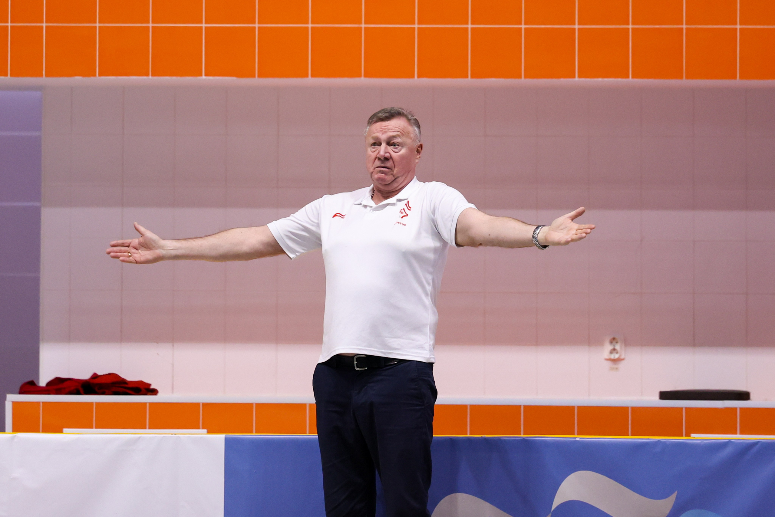 ВК «Диана» — ВК «Скиф-Восток» 24.01.2026. Спортивный и репортажный фотограф Антон Тереханов