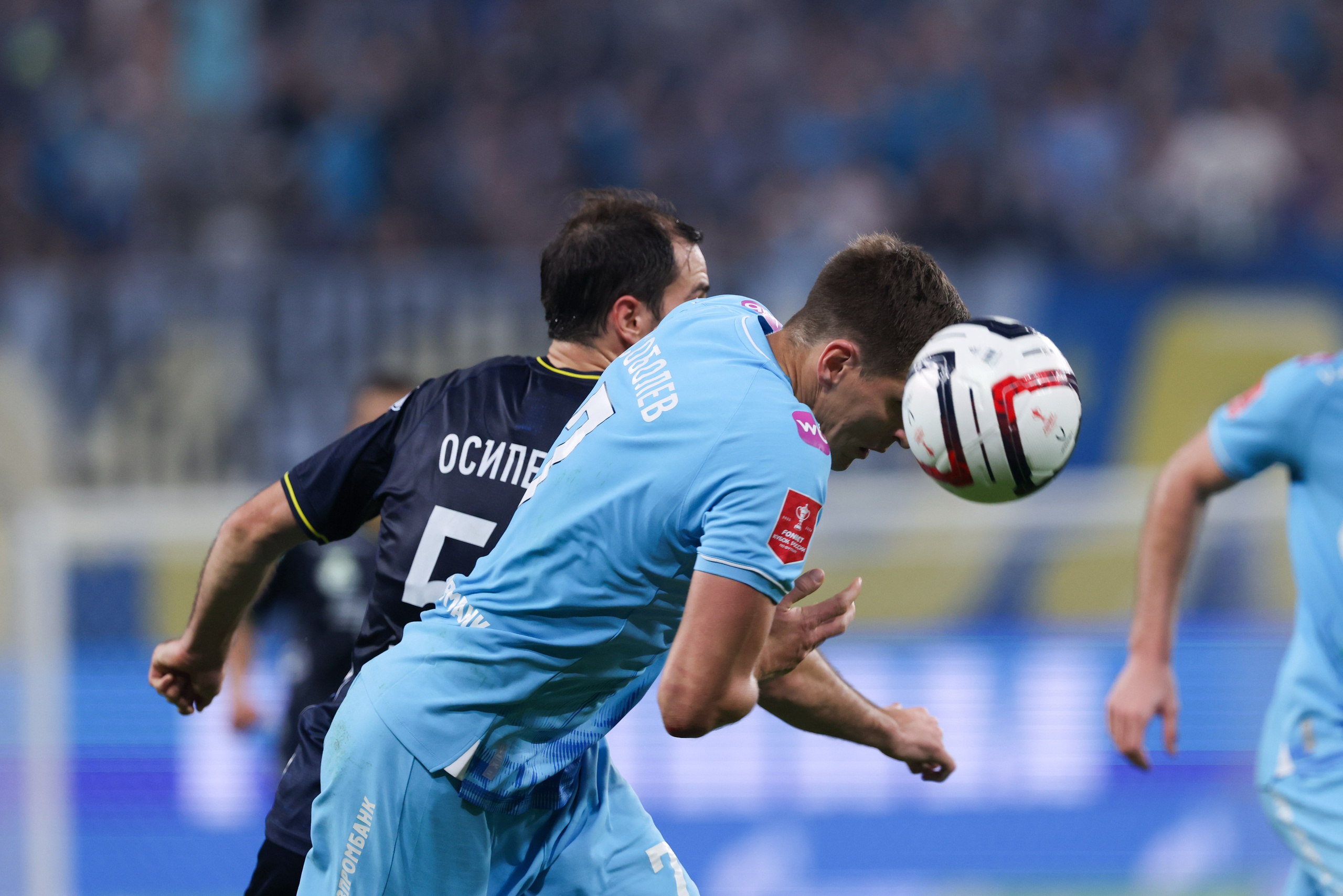 ФК «Зенит — ФК «Динамо» Москва 05.11.2025. Спортивный и репортажный фотограф Антон Тереханов