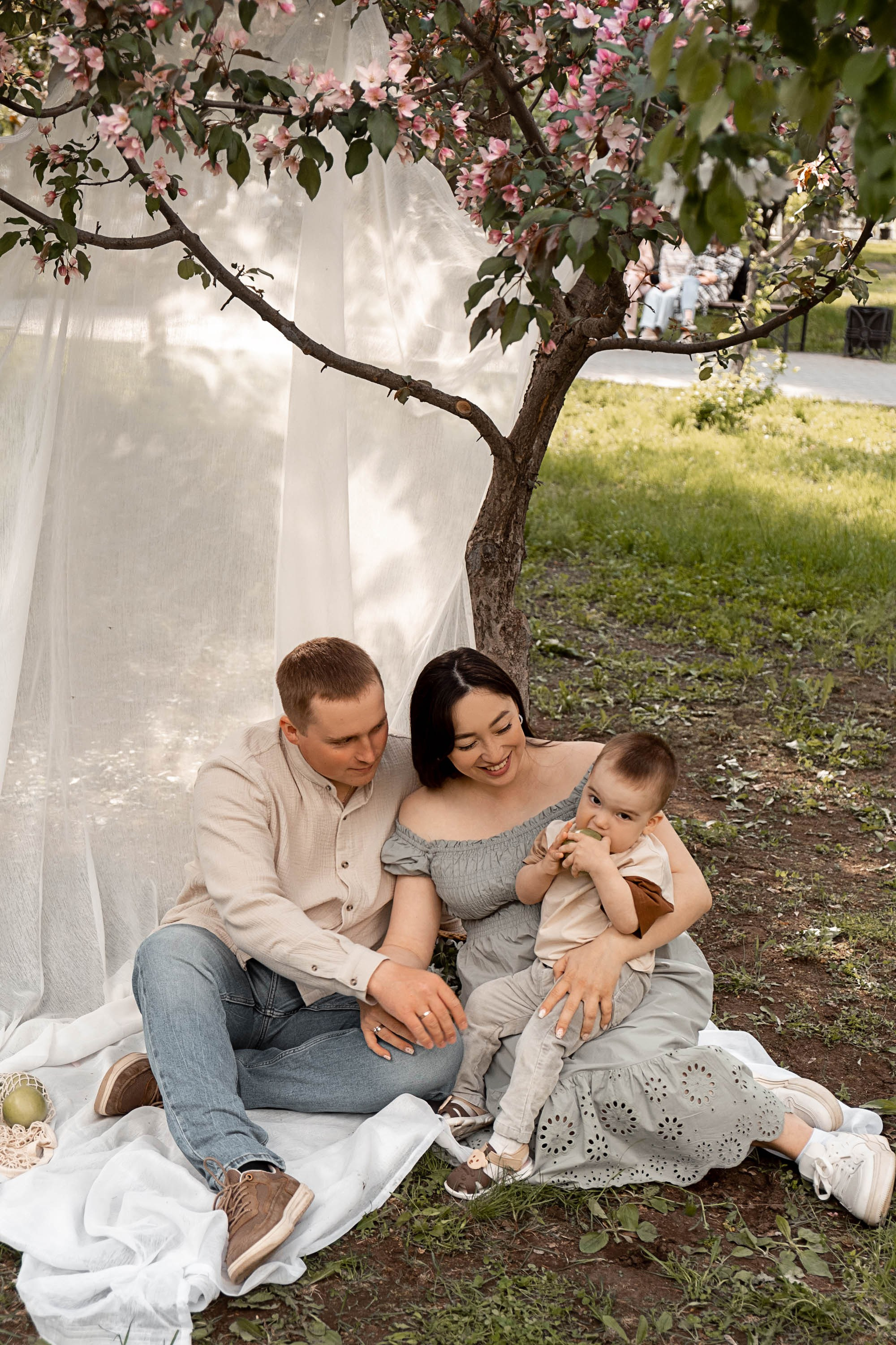 Джамиля, Юра и малыш Андрей. Свадебный и семейный фотограф в Тюмени Екатерина Дубровина