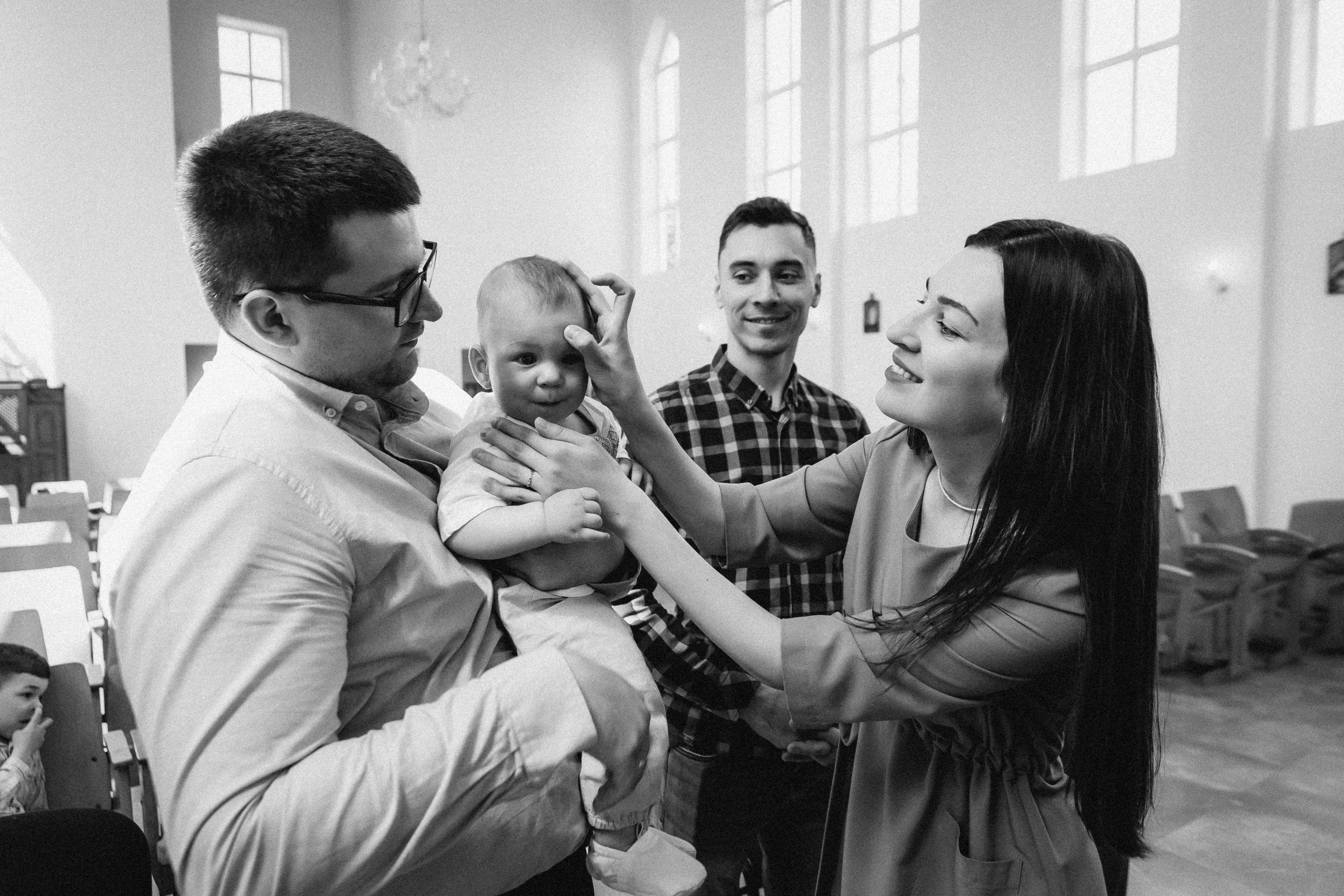 Крещение Назара. Семейный фотограф Минск Усова Ольга