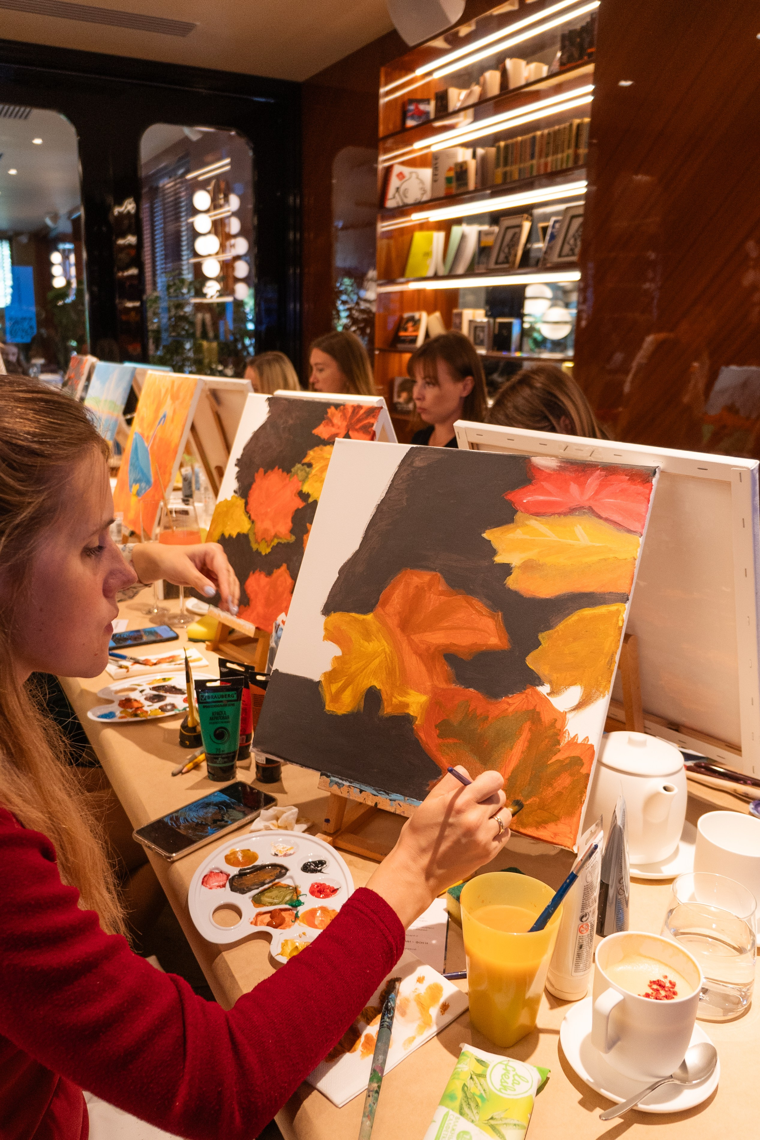 Корпоратив Teach Me Art 3. Портретный фотограф в Москве и Санкт-Петербурге Арина Чех