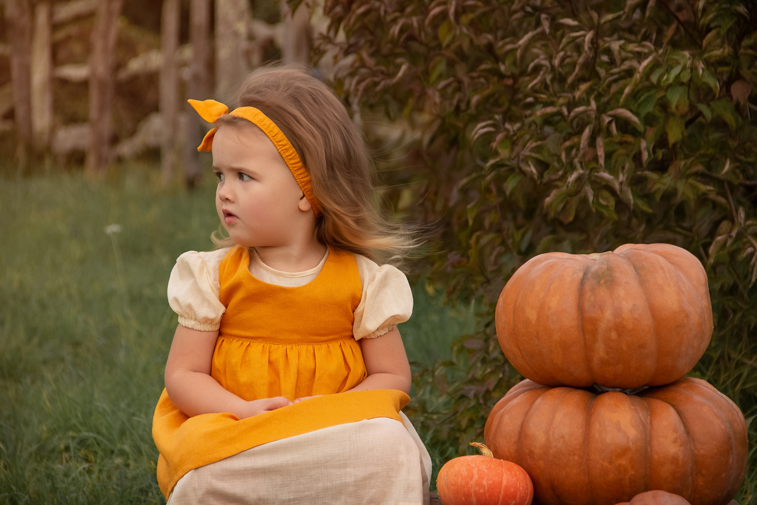 «Сказочная осень» для Арины. Детский фотограф в Туапсе Инна Гуня