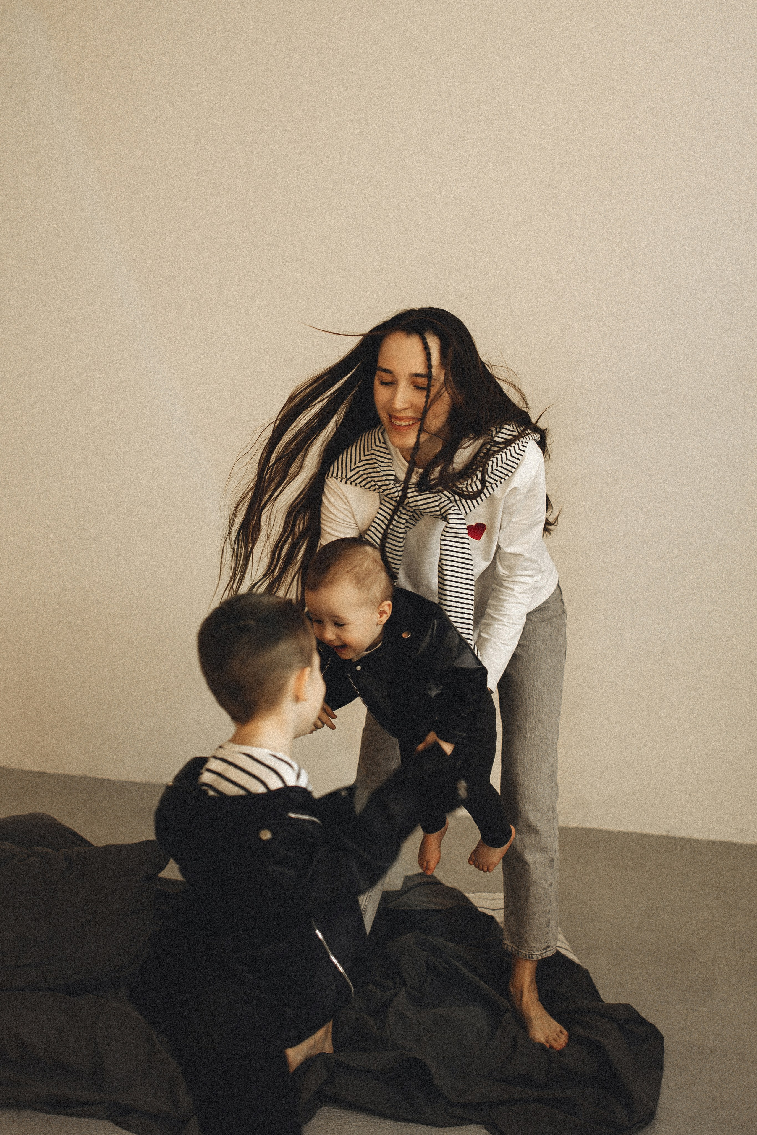 Семейная история в студии. Семейный и детский фотограф, таганрог, ростов-на-дону